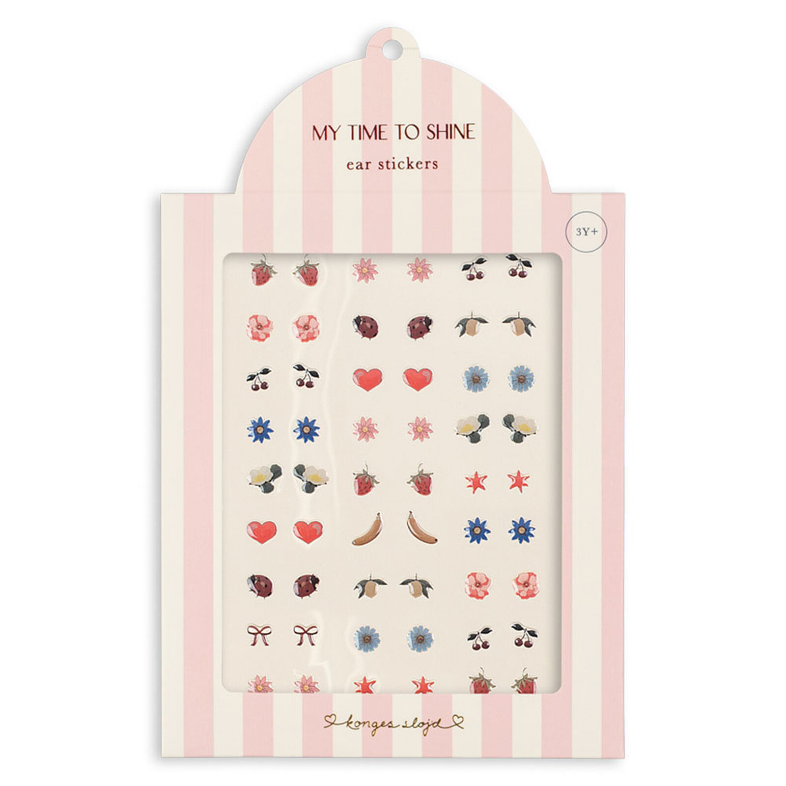 Boucles d'Oreilles Autocollantes Konges Sløjd