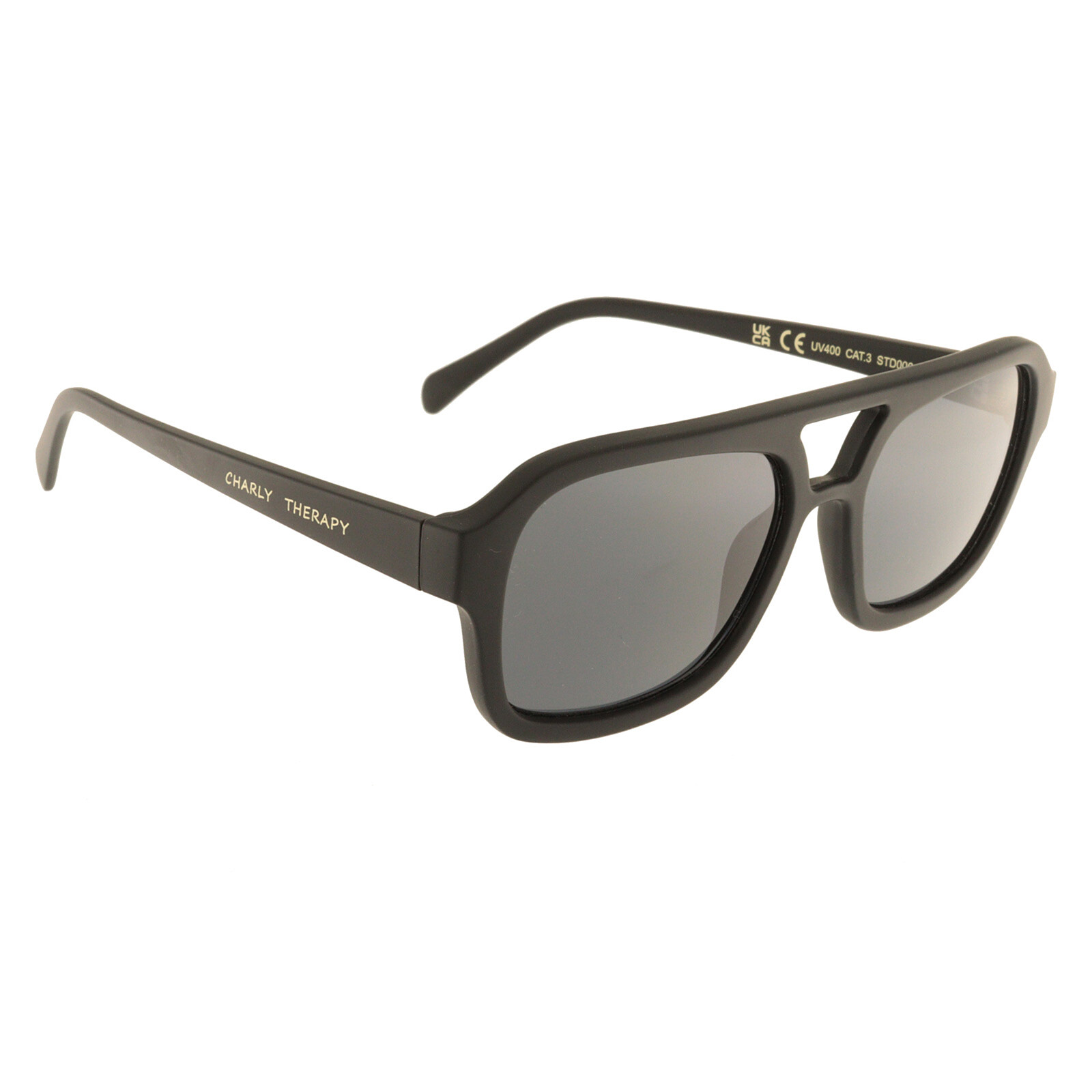 Lunettes de Soleil Robert - Noir Charly Therapy