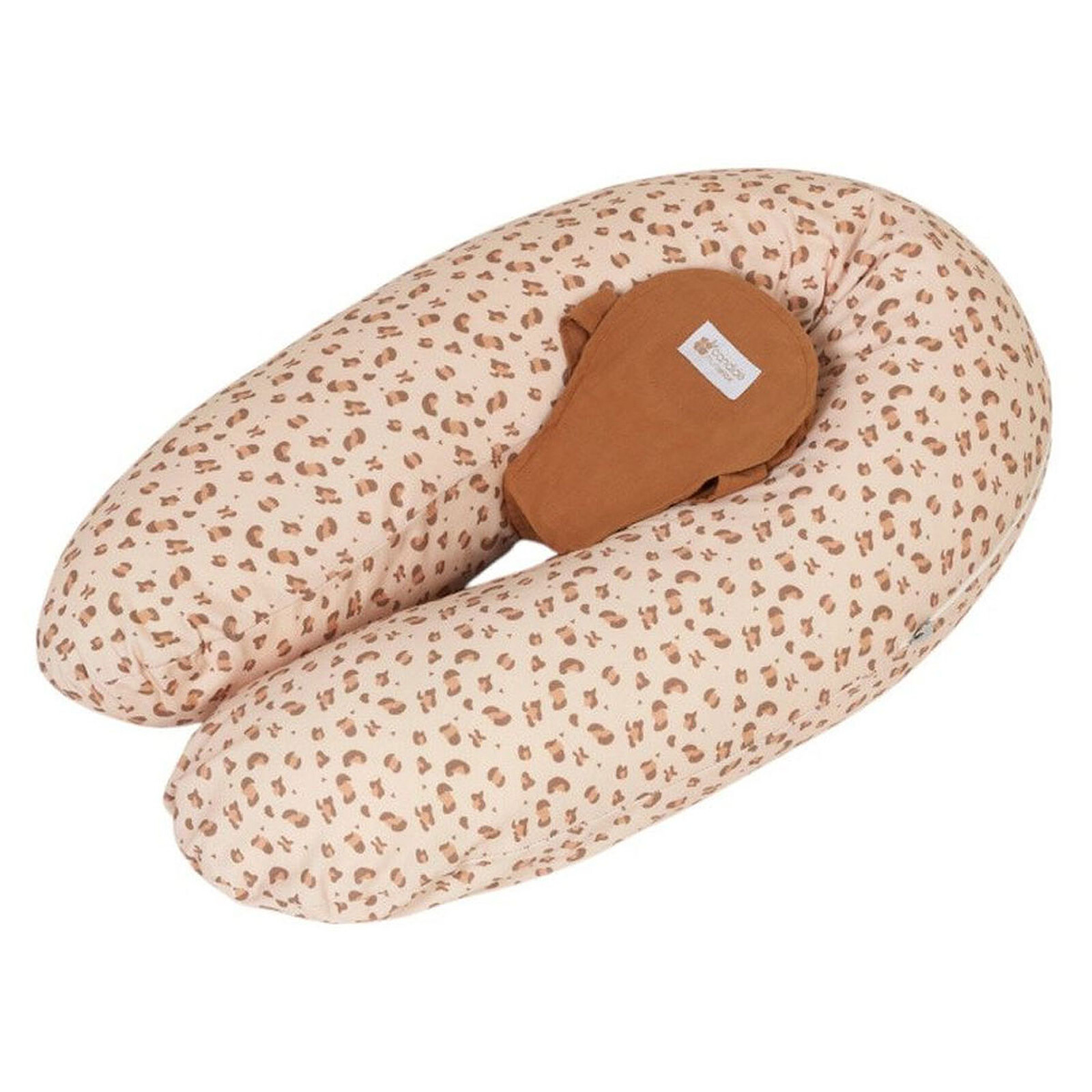 Coussin de Maternité et d'Allaitement Multirelax Jersey - Léopard Candide