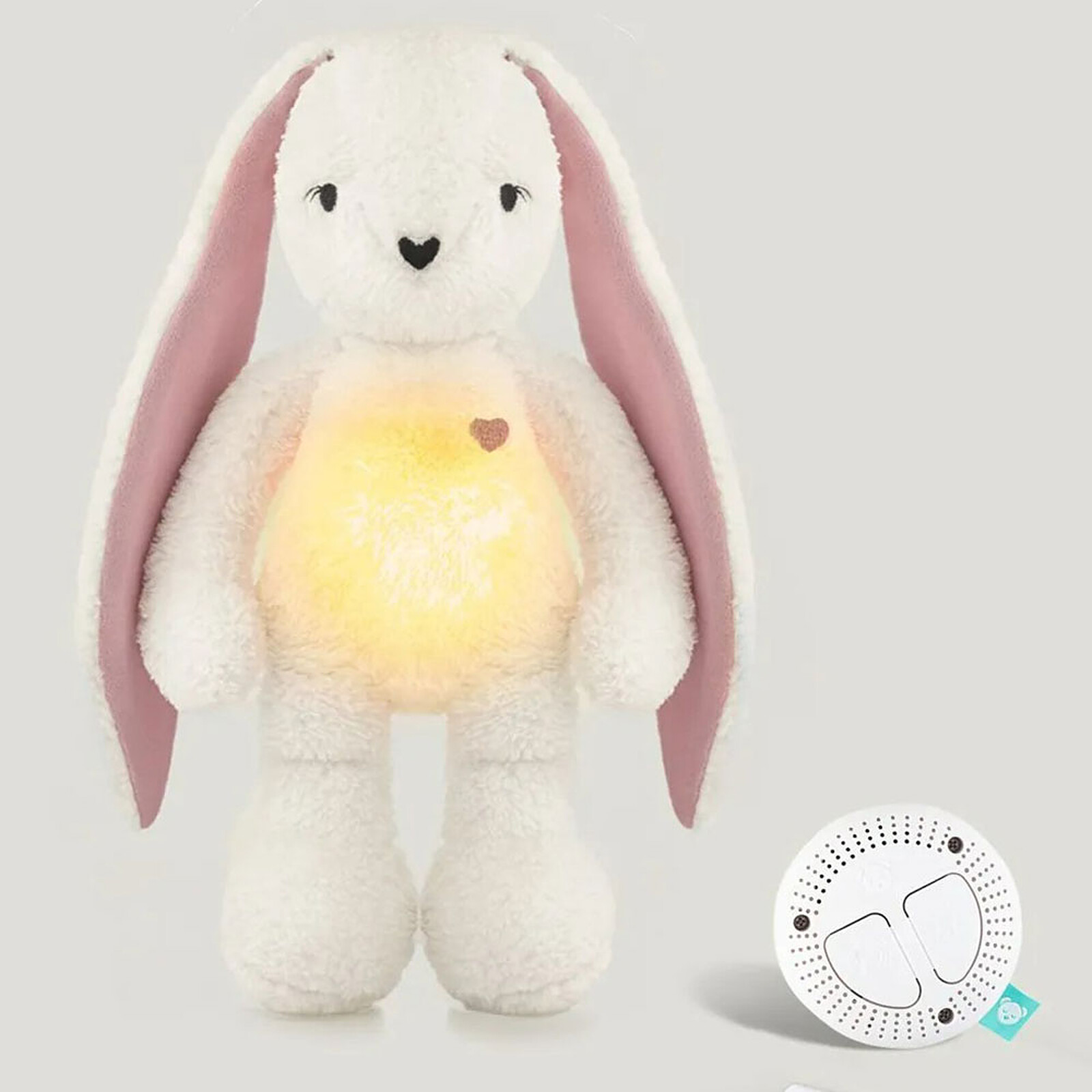 Peluche Veilleuse Bouillotte Sèche Lapin - Ecru myHummy