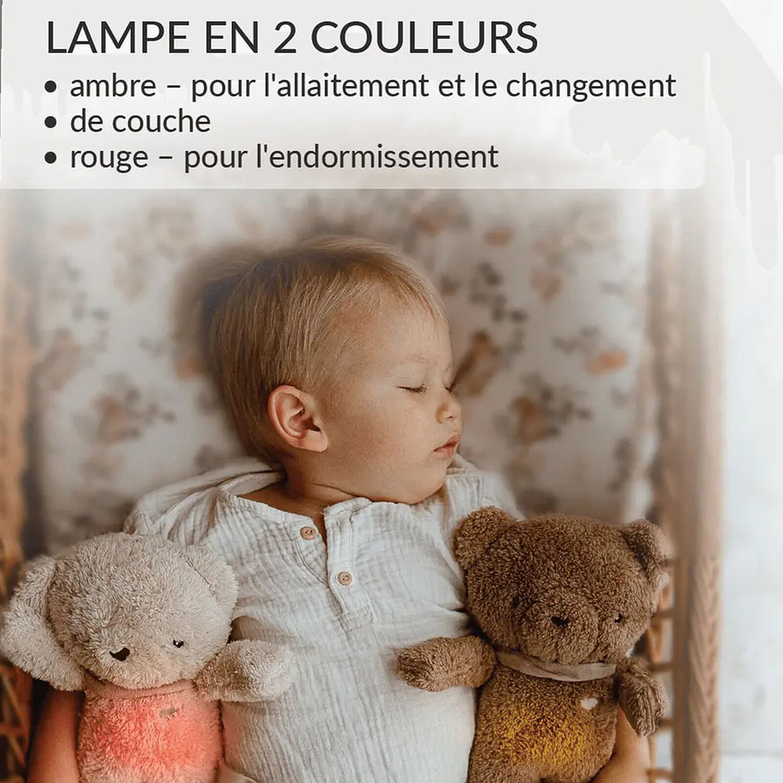 Achat Peluche Veilleuse Bouillotte Sèche Ourson - Marron