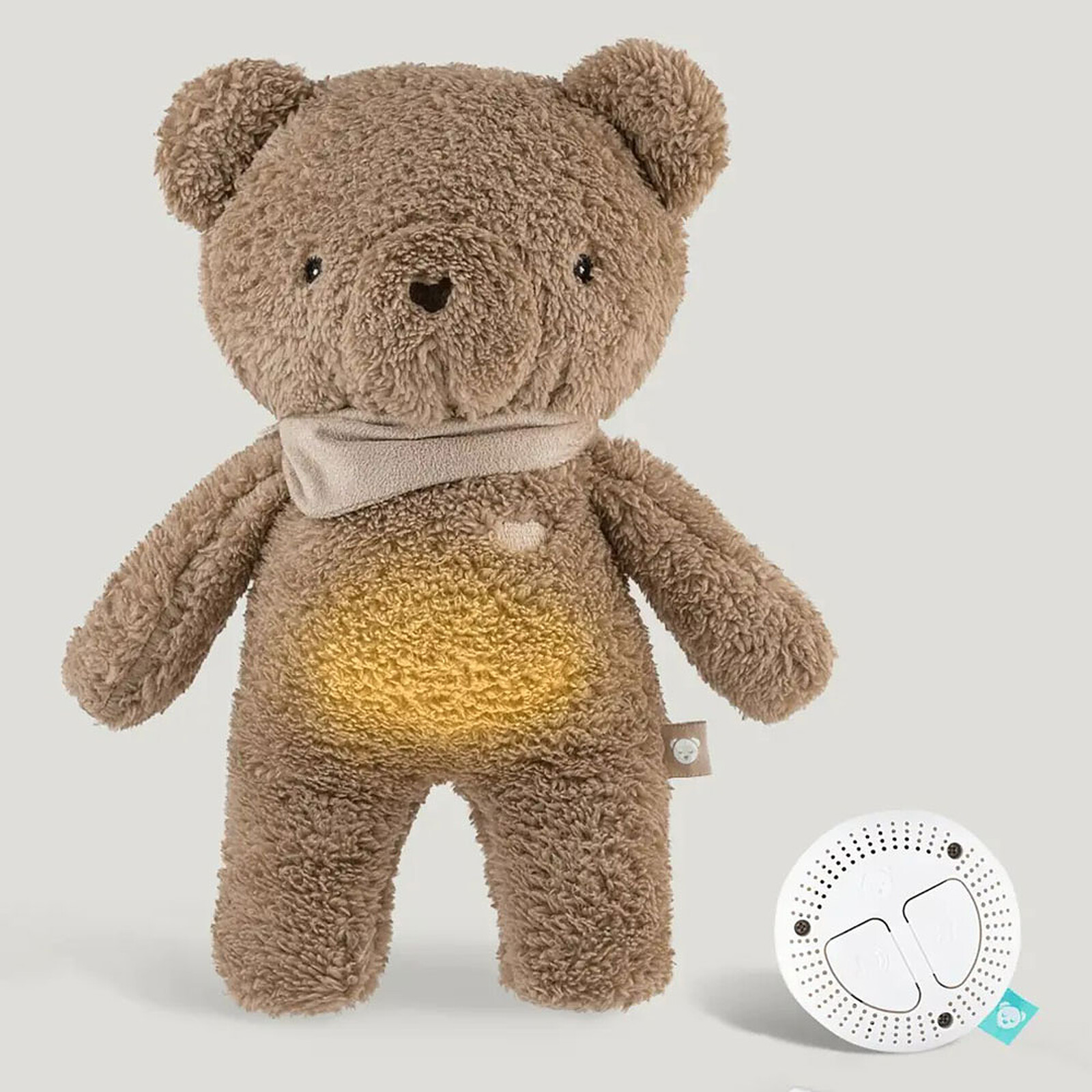 Peluche Veilleuse Bouillotte Sèche Ourson - Marron myHummy