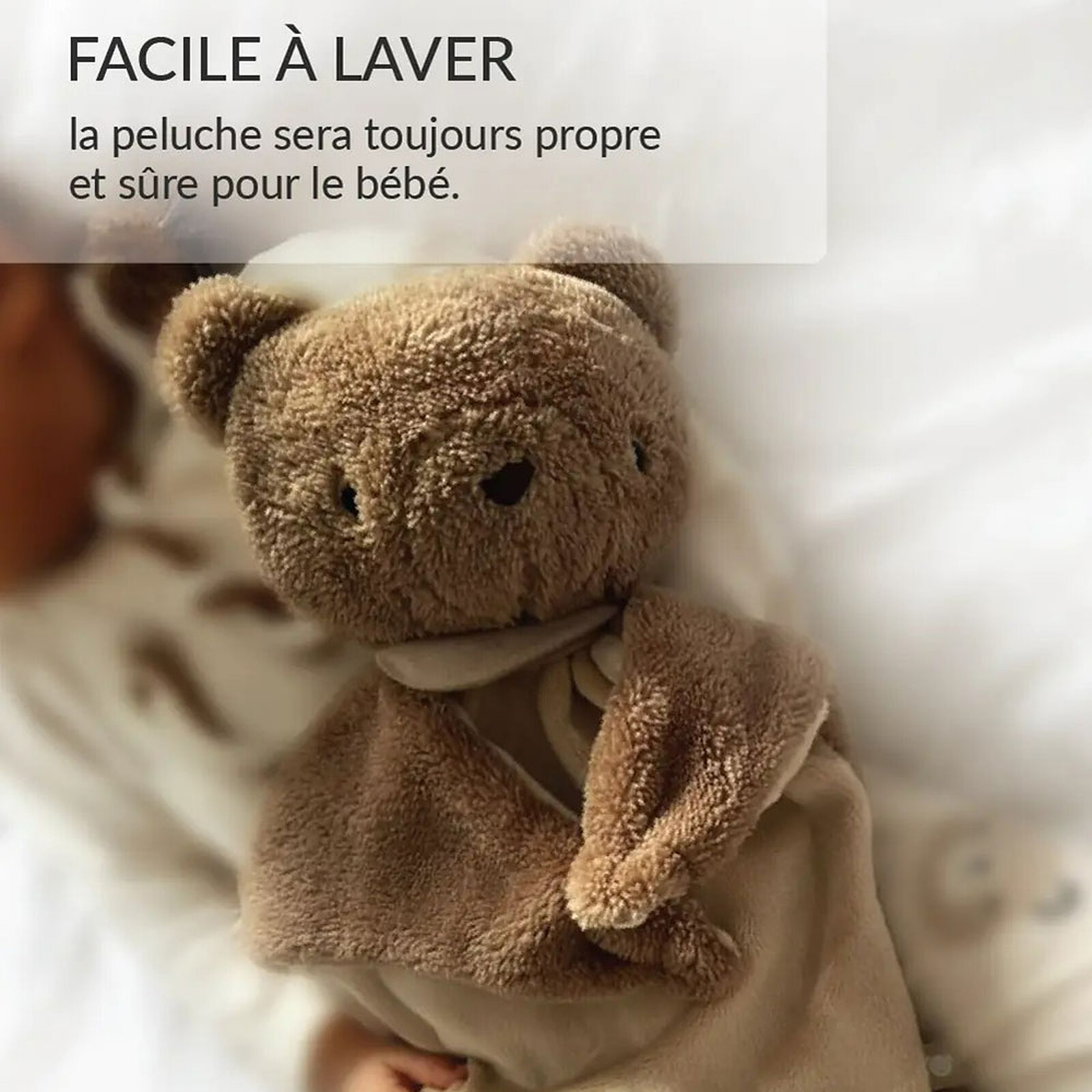 Doudou Veilleuse Bouillotte Sèche Ourson pas cher
