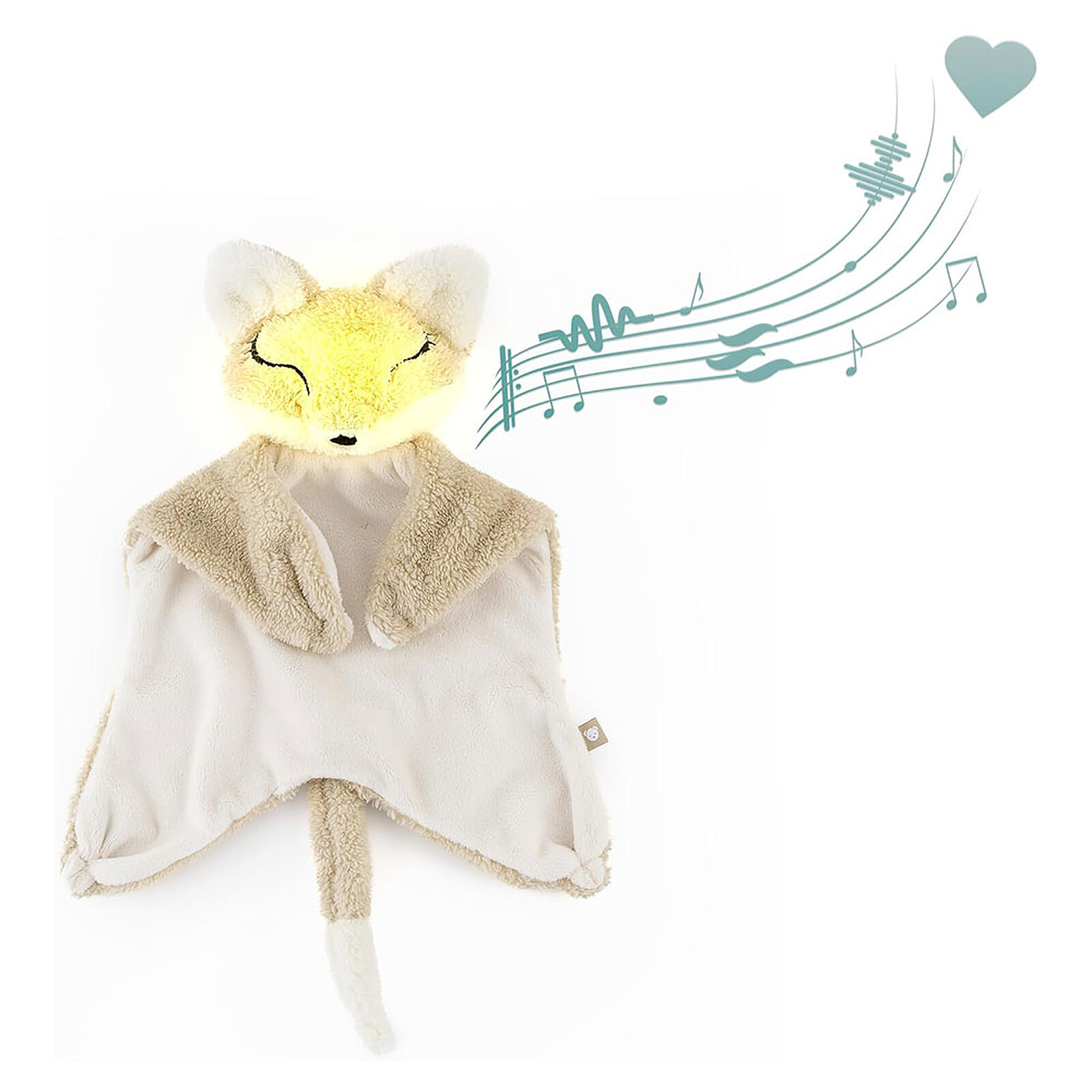 Doudou Veilleuse Bouillotte Sèche Renard myHummy