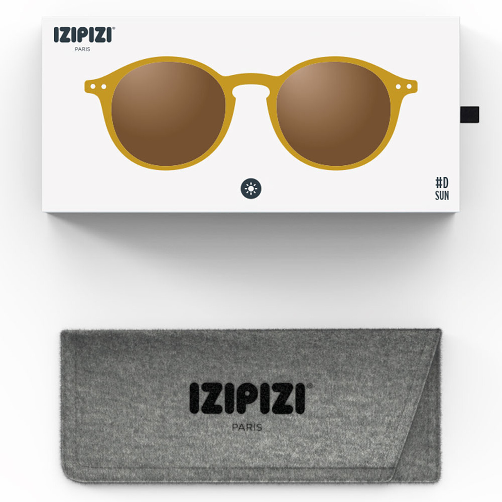 Lunettes de Soleil Adulte #D - Golden Green pas cher