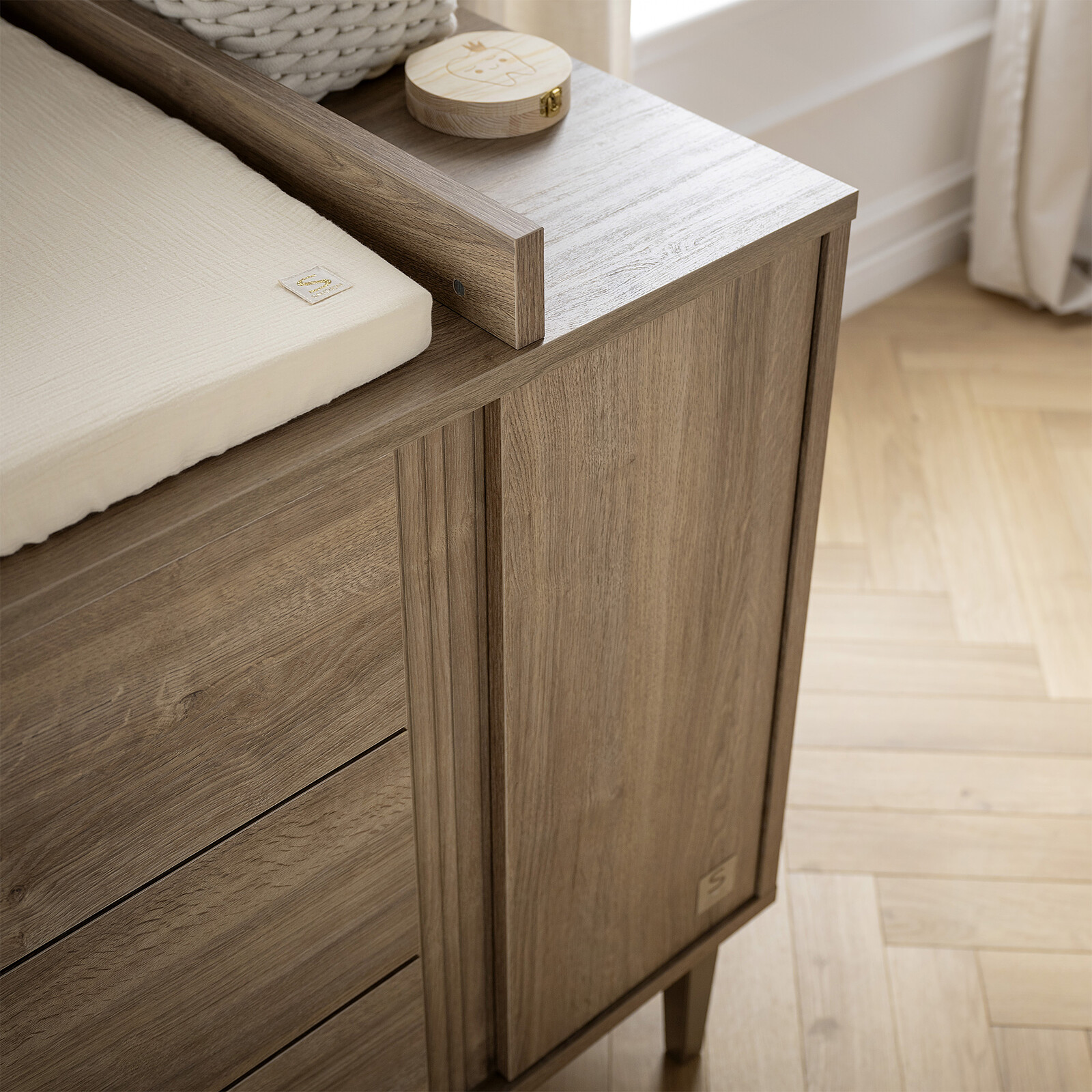 Avis Commode et Plan à Langer Mokka - Chêne Mokka