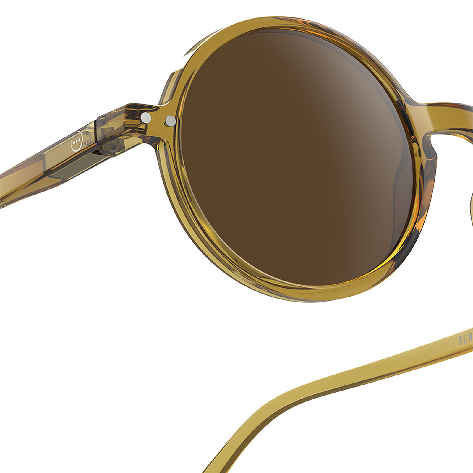 Lunettes de Soleil Adulte #G - Golden Green IZIPIZI