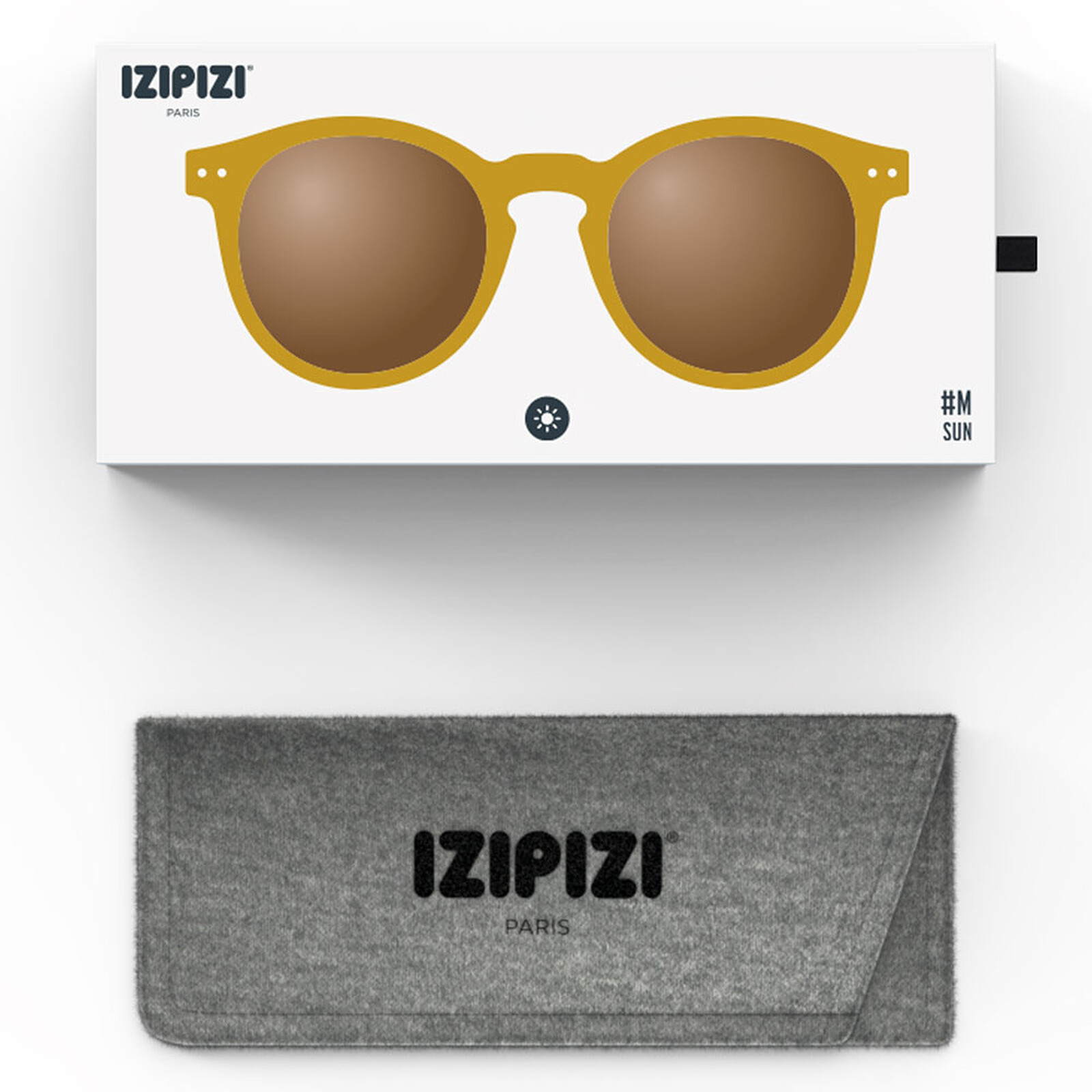 Lunettes de Soleil Adulte #M - Golden Green pas cher