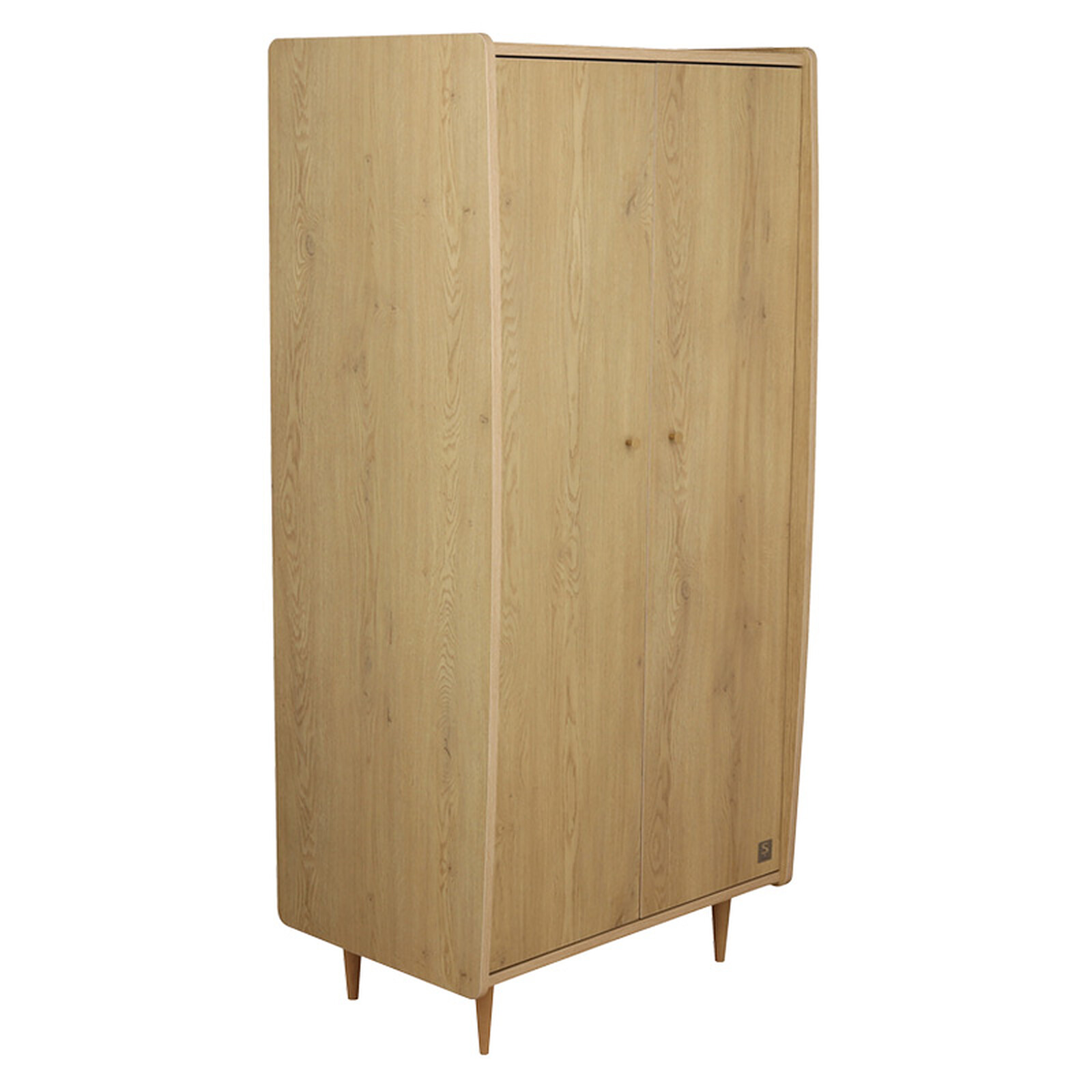 Achat Armoire 2 Portes My Love - Chêne Vintage