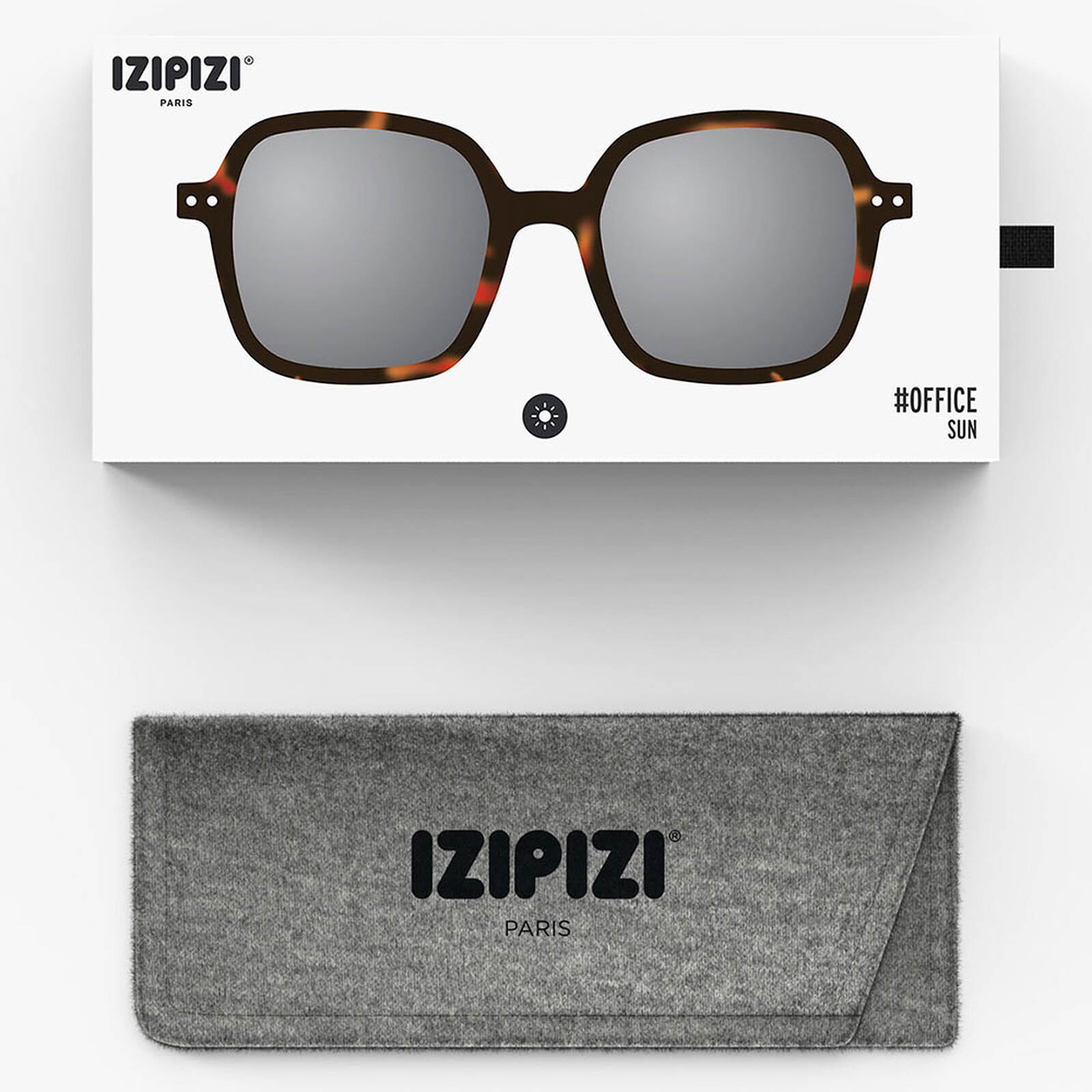 Lunettes de Soleil Adulte #Office - Tortoise pas cher