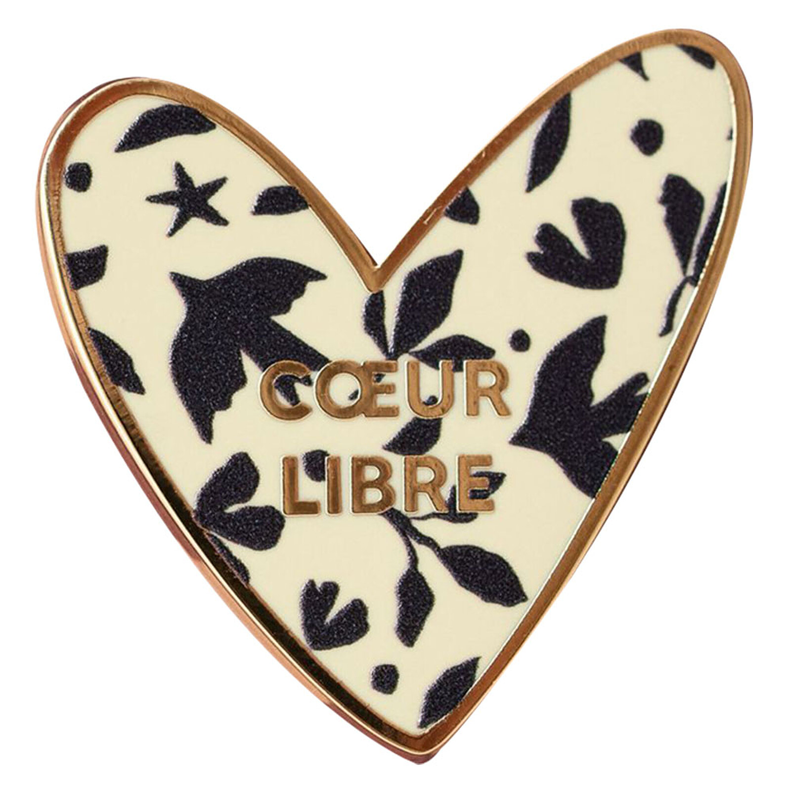 Pin's Coeur - Libre Zakuw