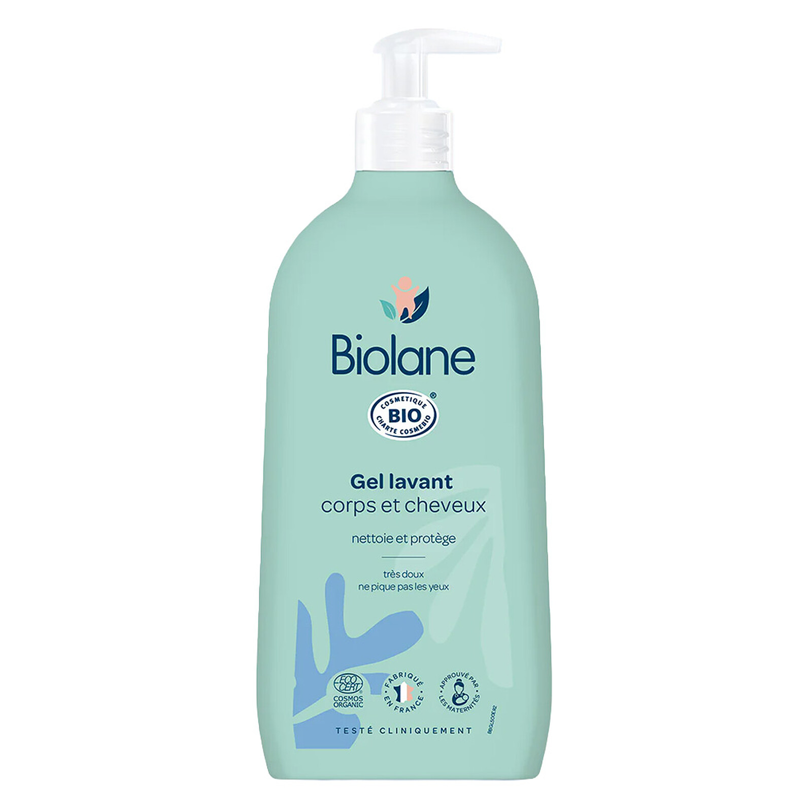 Gel Lavant Corps et Cheveux Biologique - 500 ml Biolane