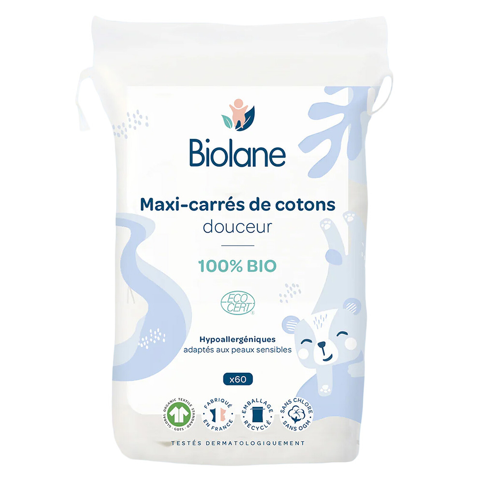 Lot de 150 Cotons Douceur Biolane