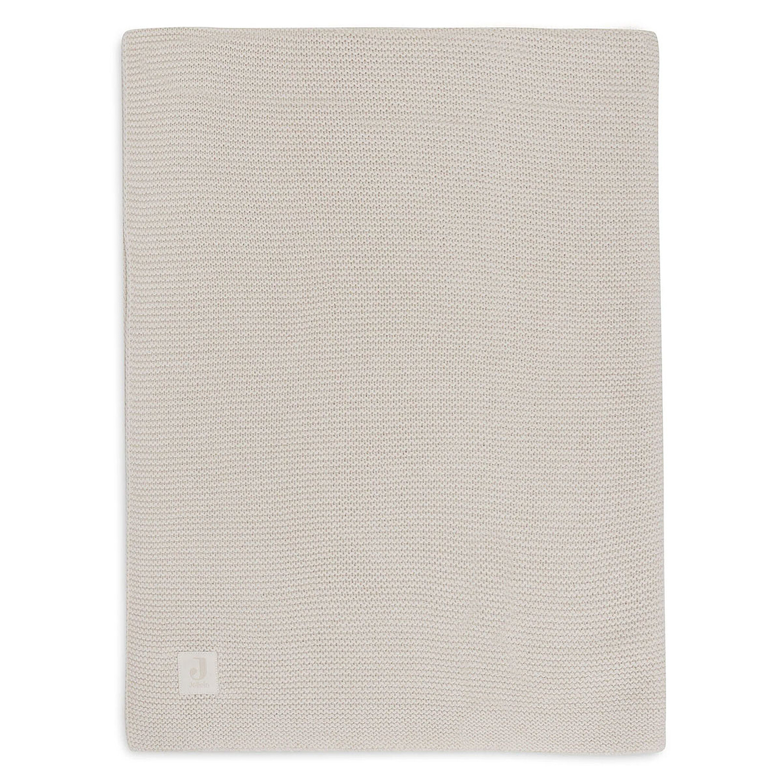 Couverture Berceau Basic Knit - Oatmeal Jollein