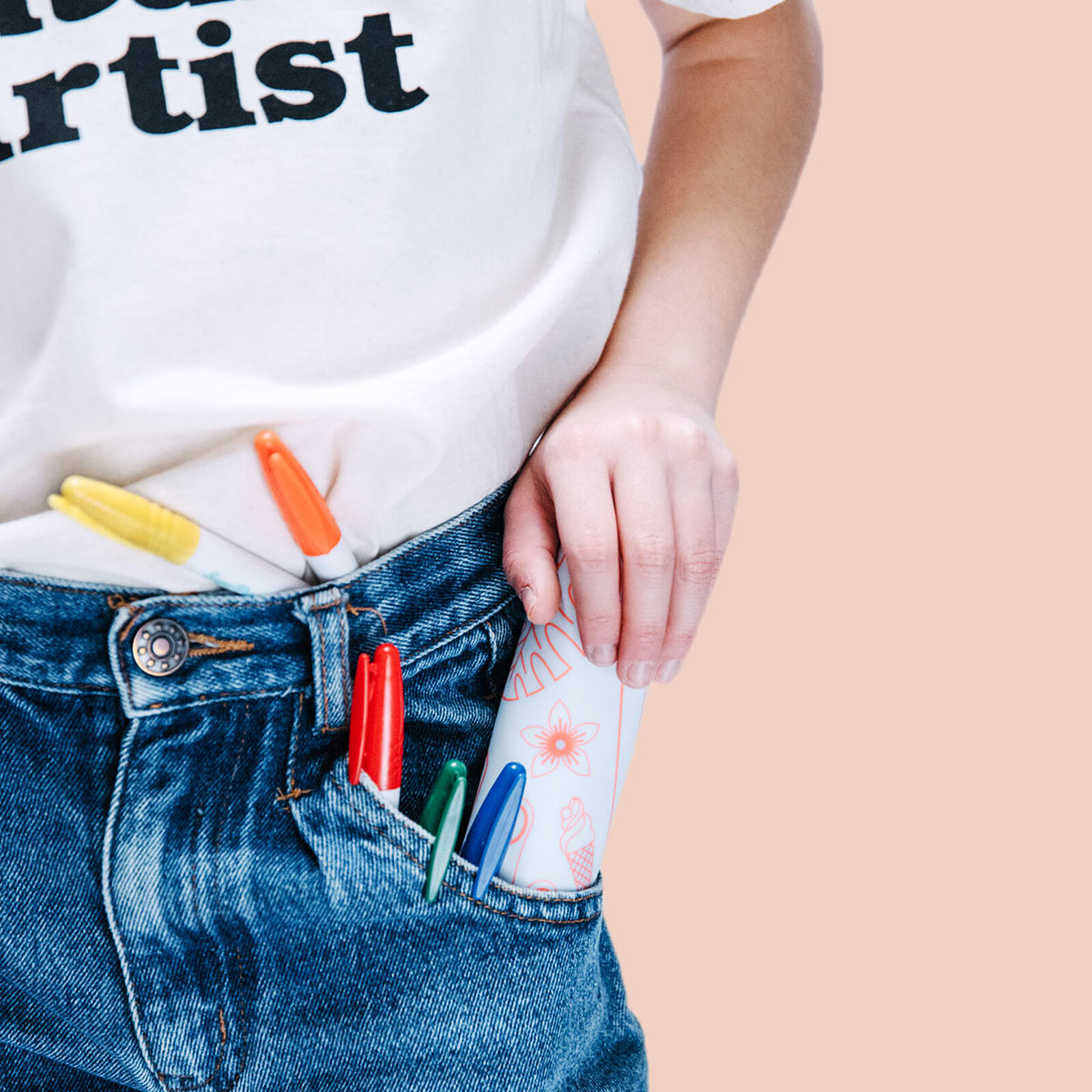 Boîte de 10 Feutres Effaçables pour Silicone Super Petit