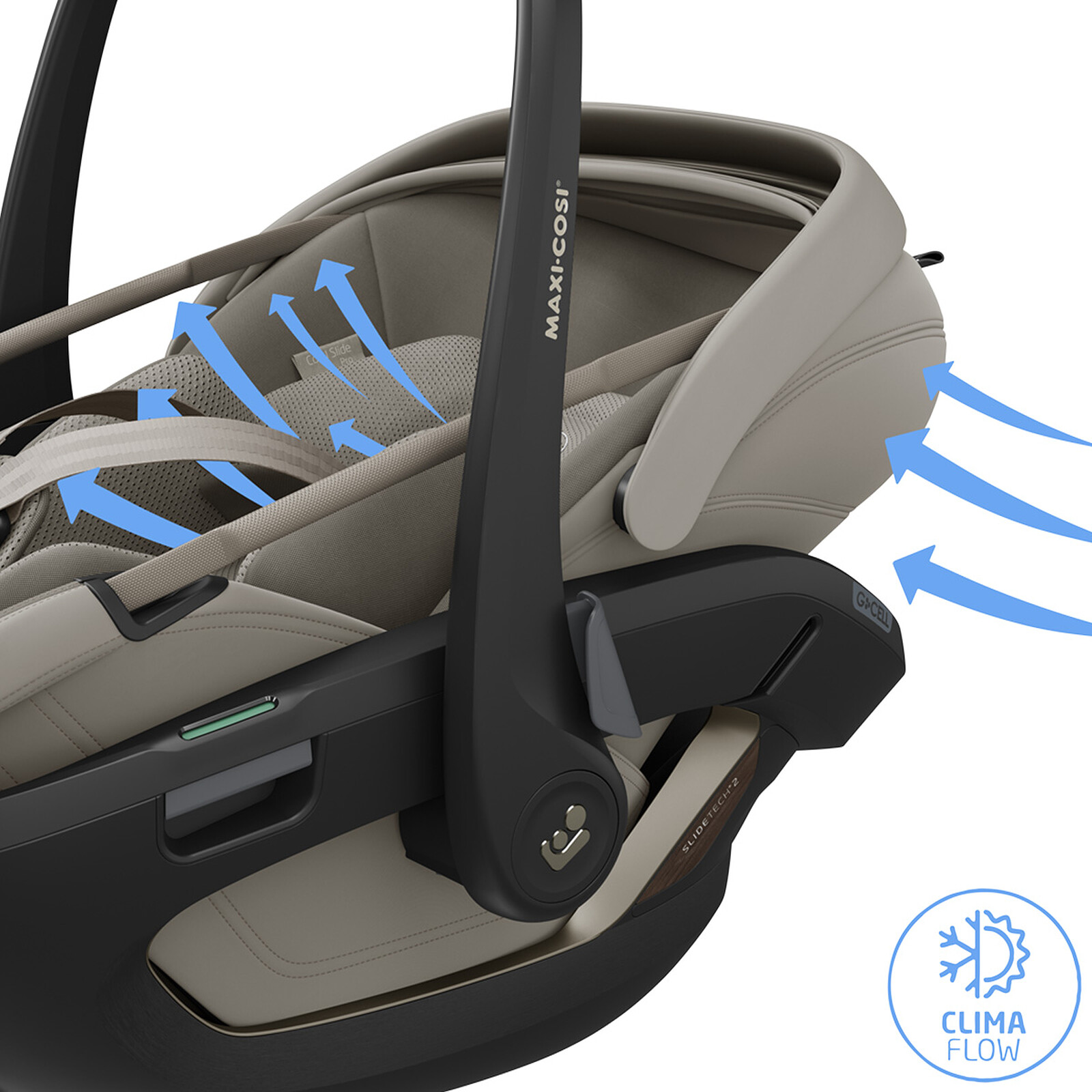 Avis Siège Auto Coral Slide Pro i-Size Groupe 0+ - Sapphire Sand