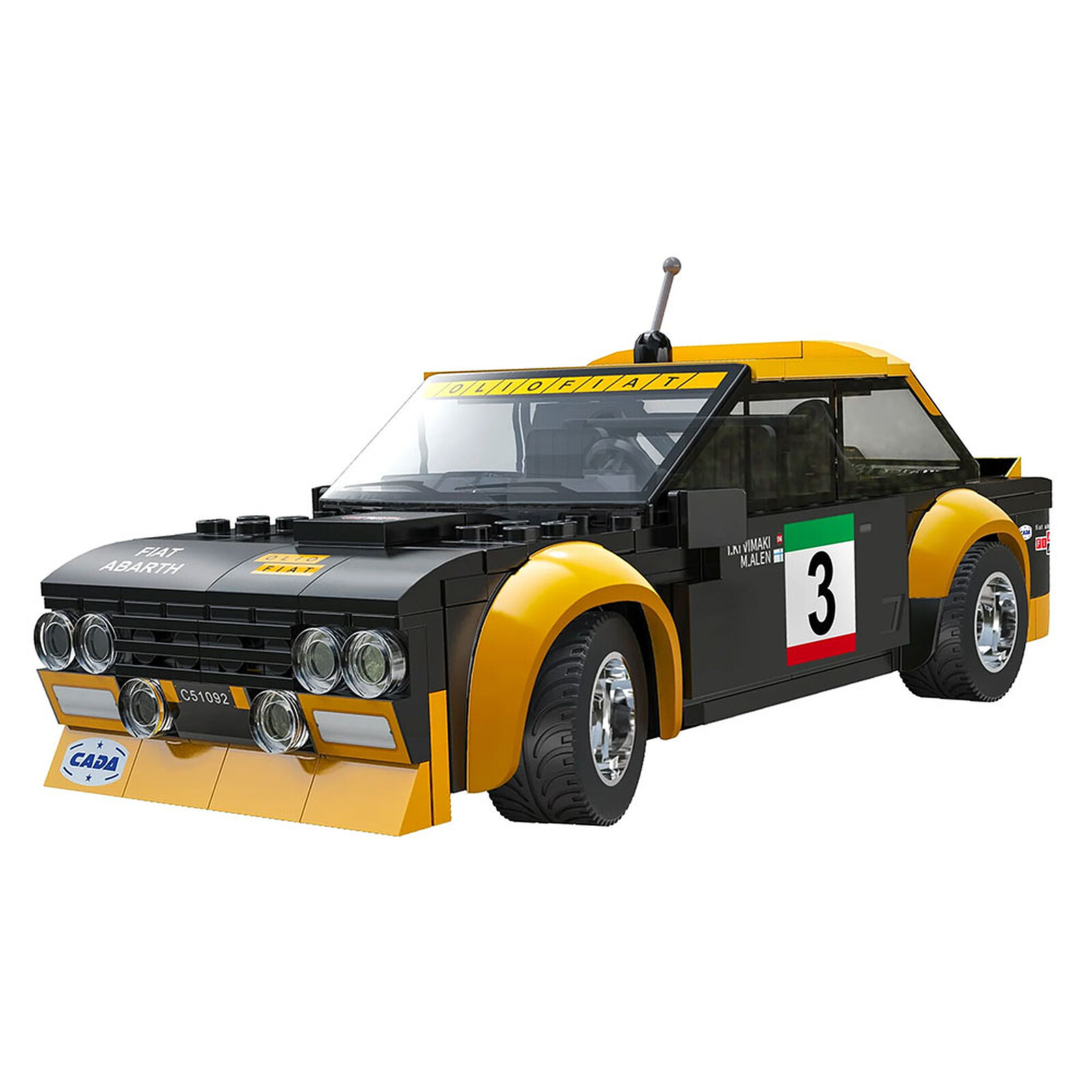 Jeu de Construction Télécommandé 1:20 Fiat Abarth 131  Cada