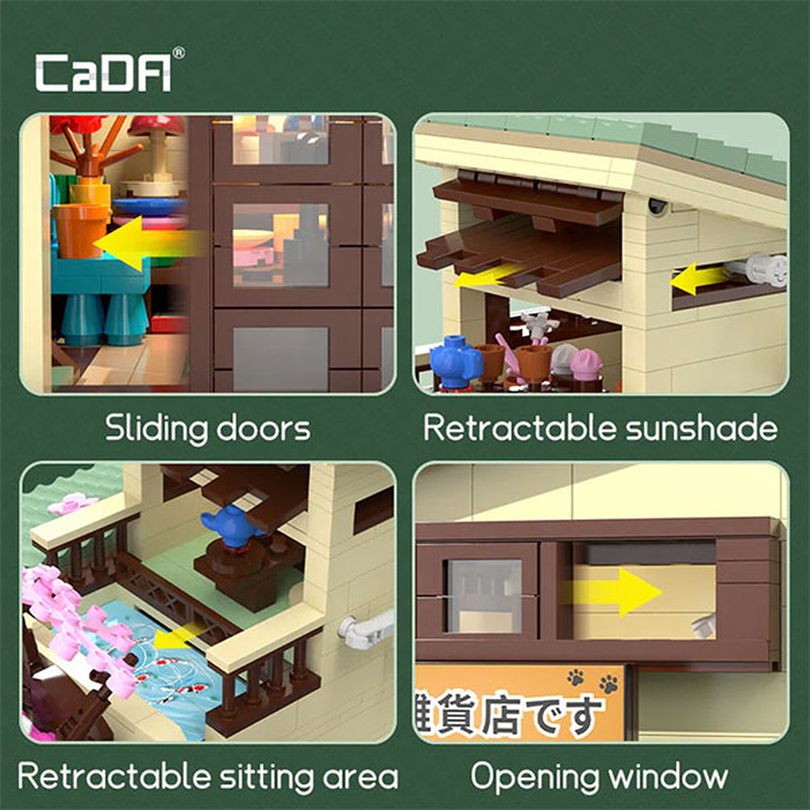 Jeu de Construction Lumineux Epicerie de Kitty pas cher