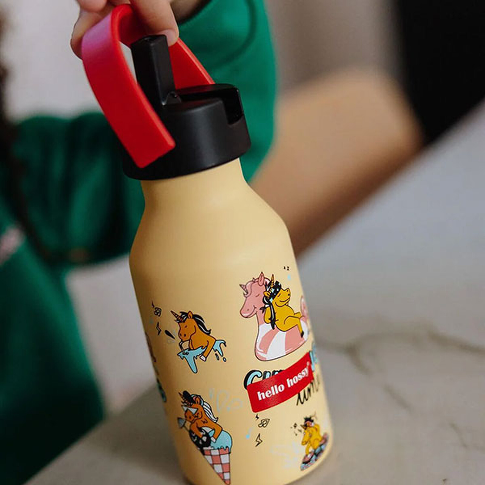 Gourde Unicorn - 350 ml pas cher