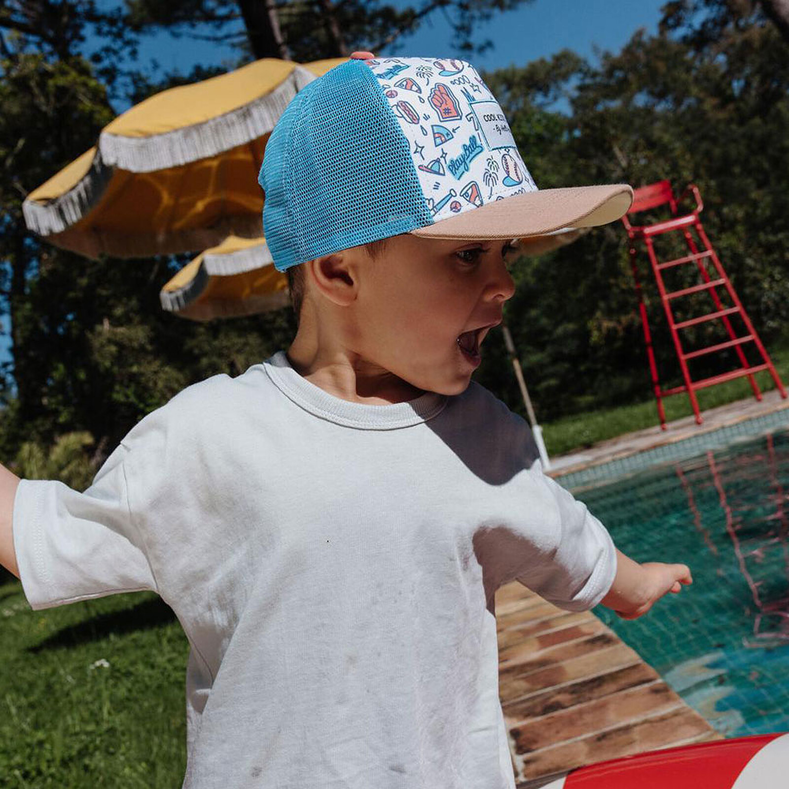 Casquette Baseball Game - 9/18 Mois pas cher