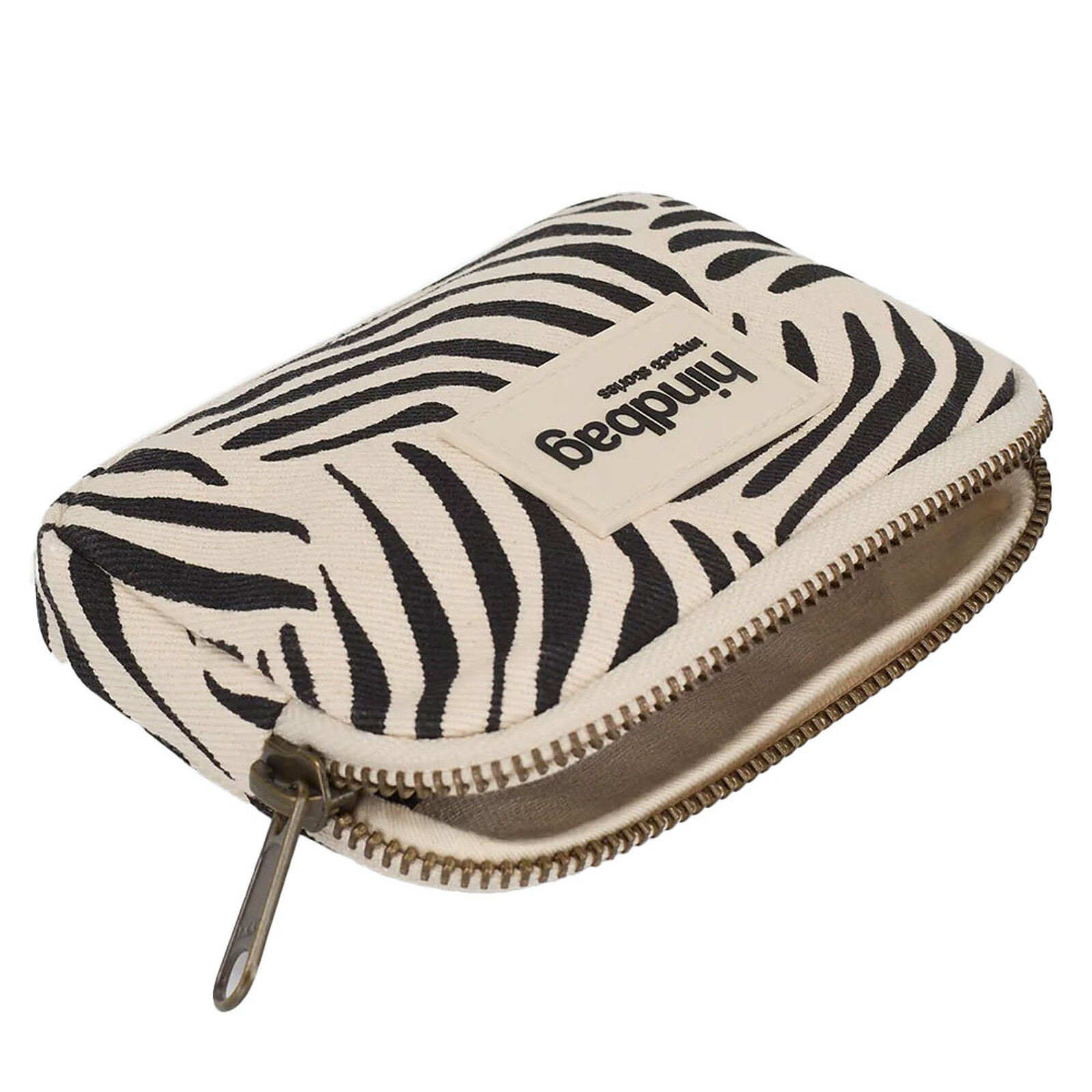 Porte-monnaie Lili - Zèbre Ecru Hindbag