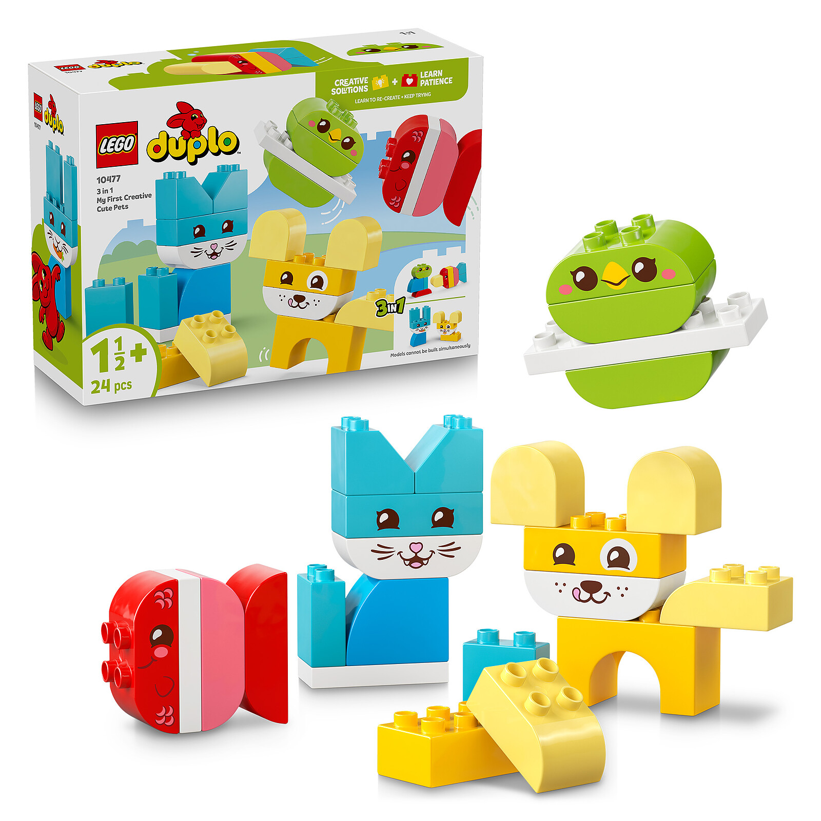 Les Jolis Animaux Créatifs 3-en-1 DUPLO