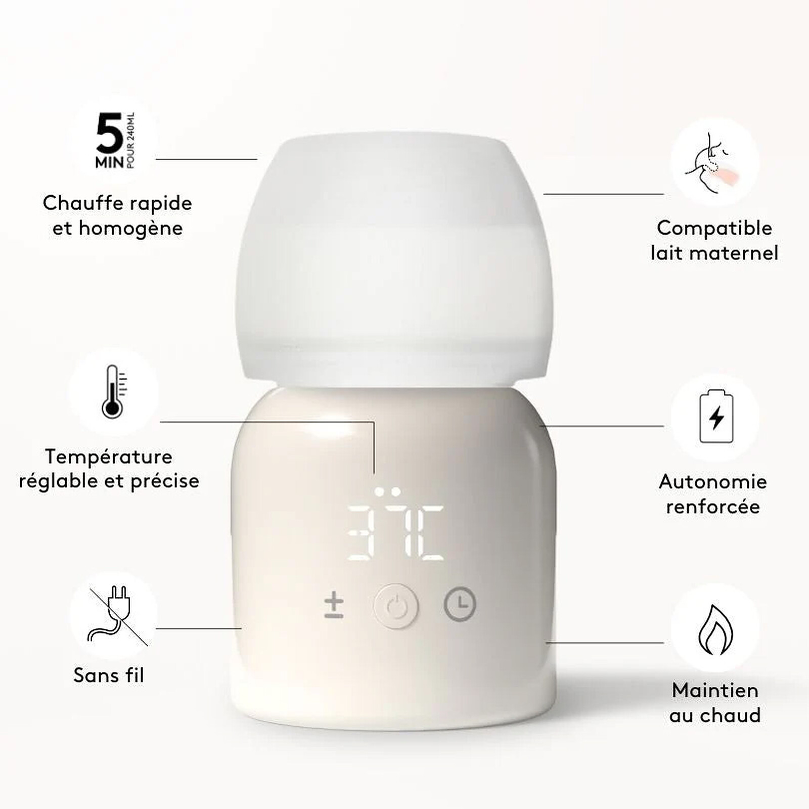 Avis Chauffe-biberon Nomade TooGo 2.0