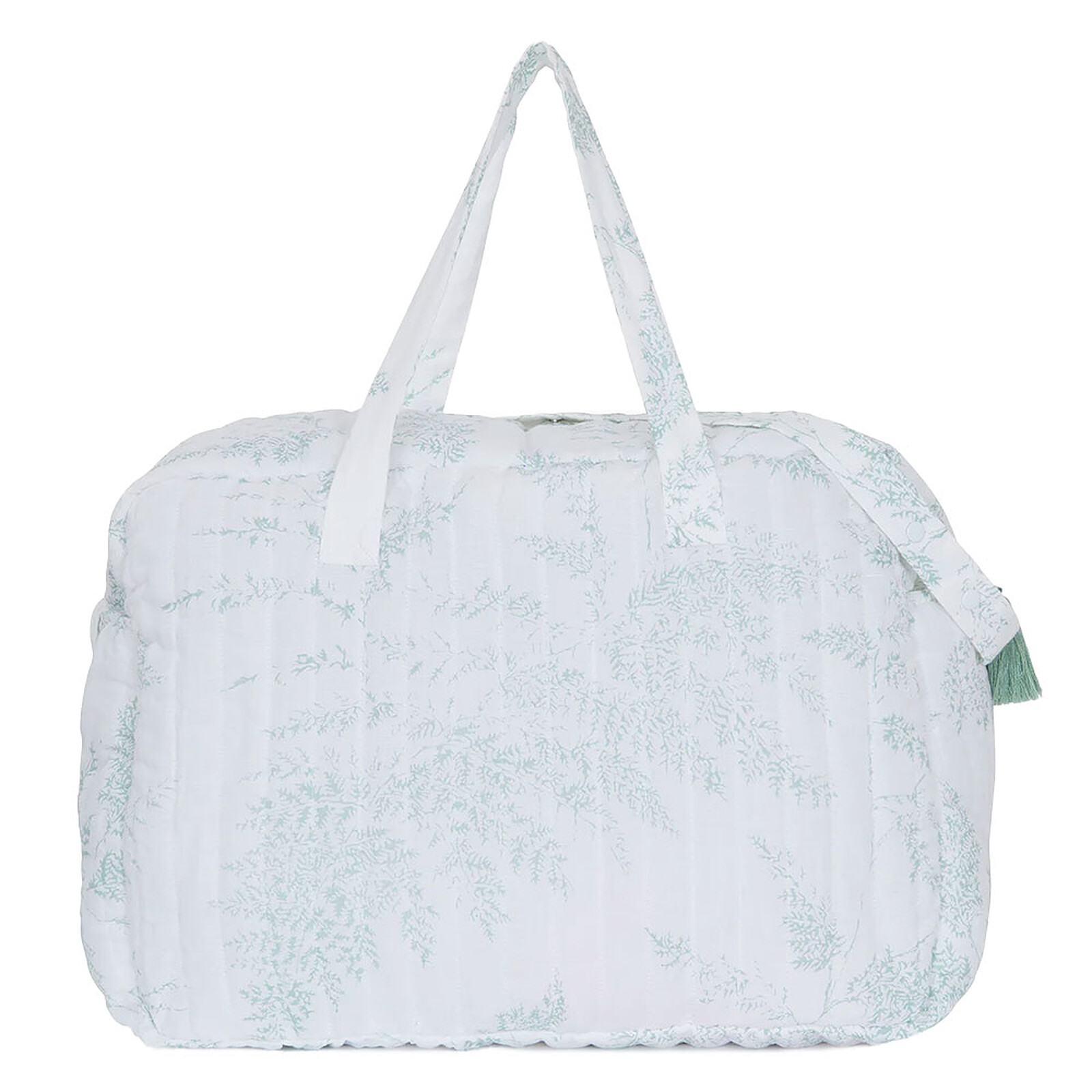 Sac à Langer - Feuillage Vert Tartine et Chocolat