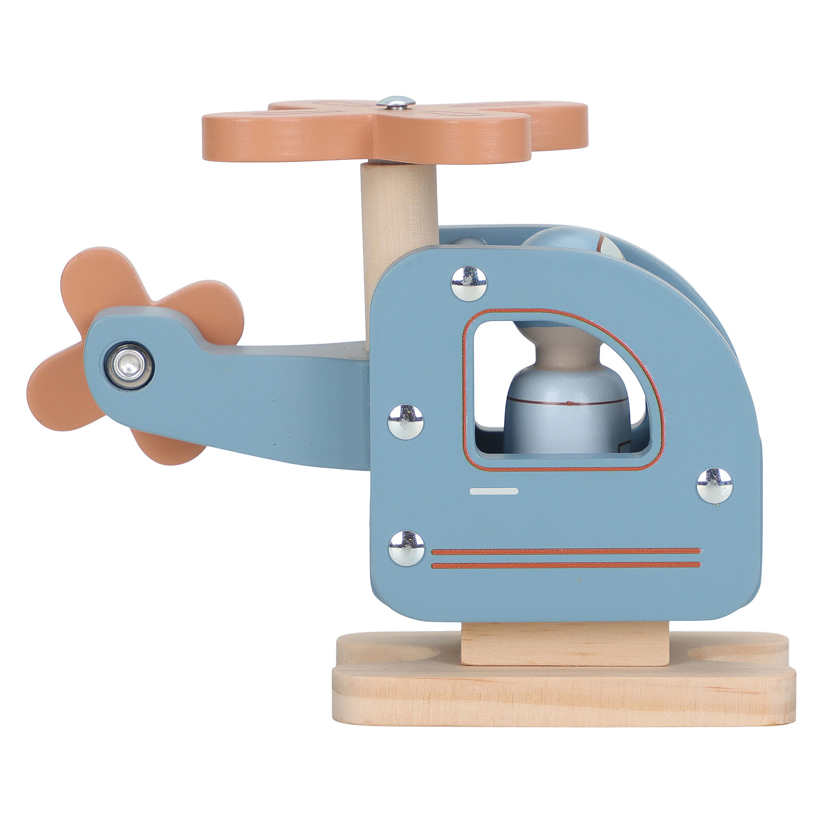 Hélicoptère avec Figurine Little Dutch