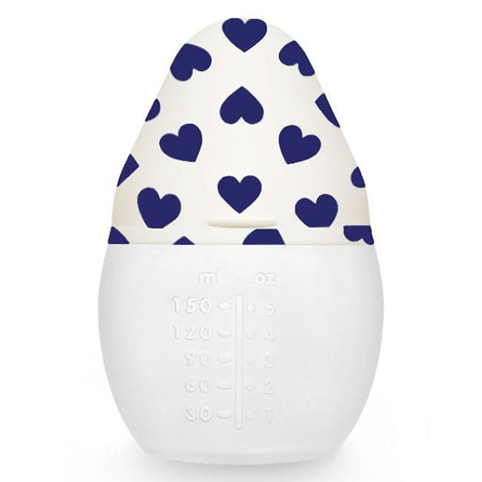 Biberon BibRond Full of Love Blue - 150 ml Elhée