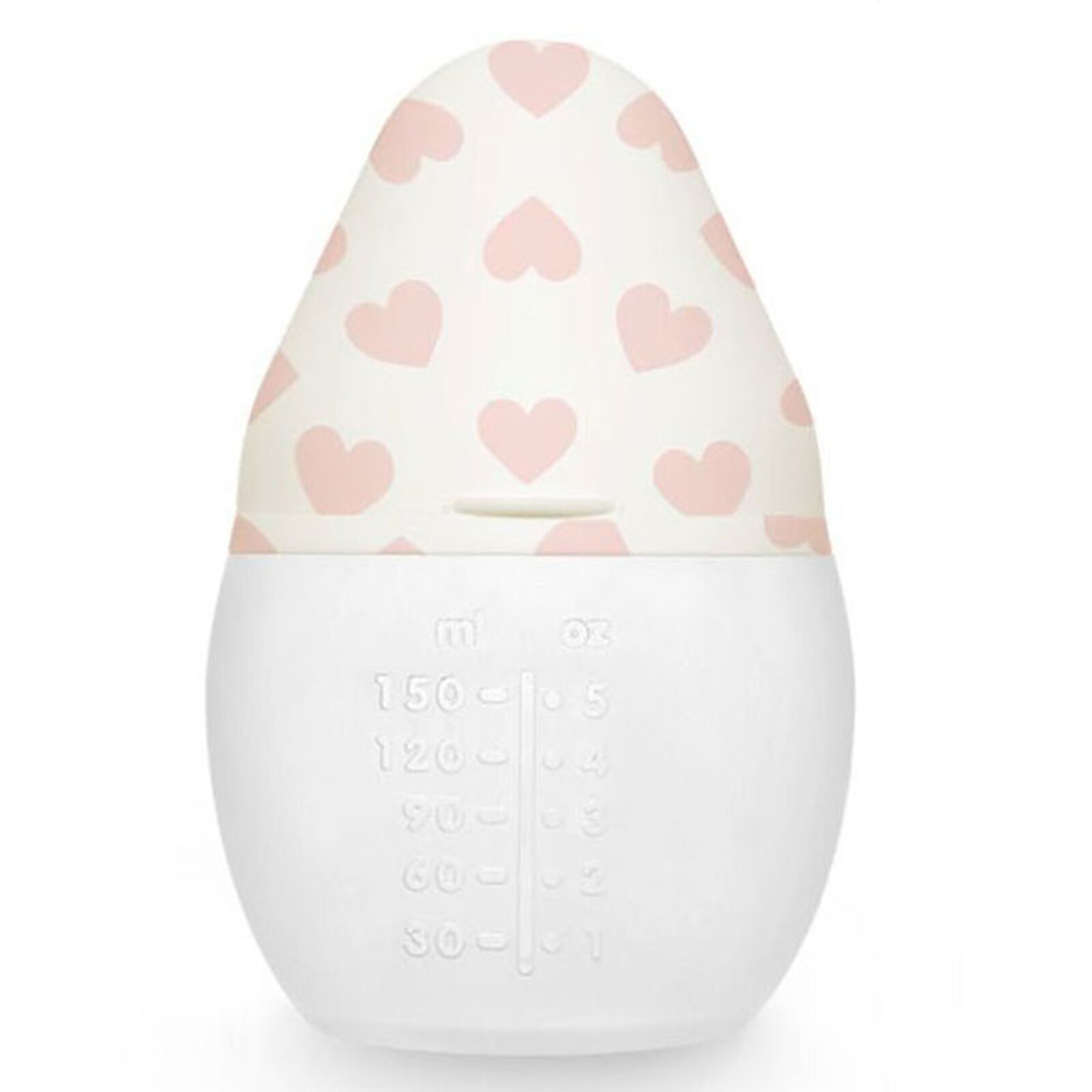 Biberon BibRond Full of Love Pink - 150 ml Elhée