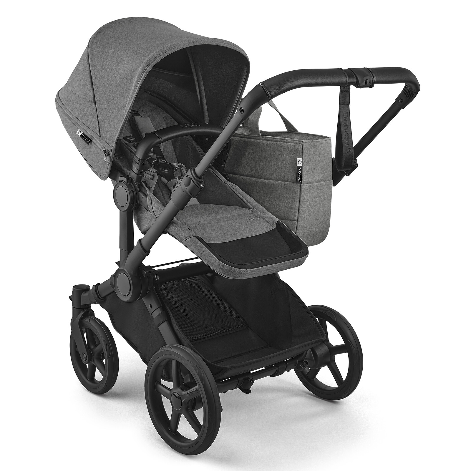 Poussette Donkey 6 Mono Complète - Moon Grey Bugaboo