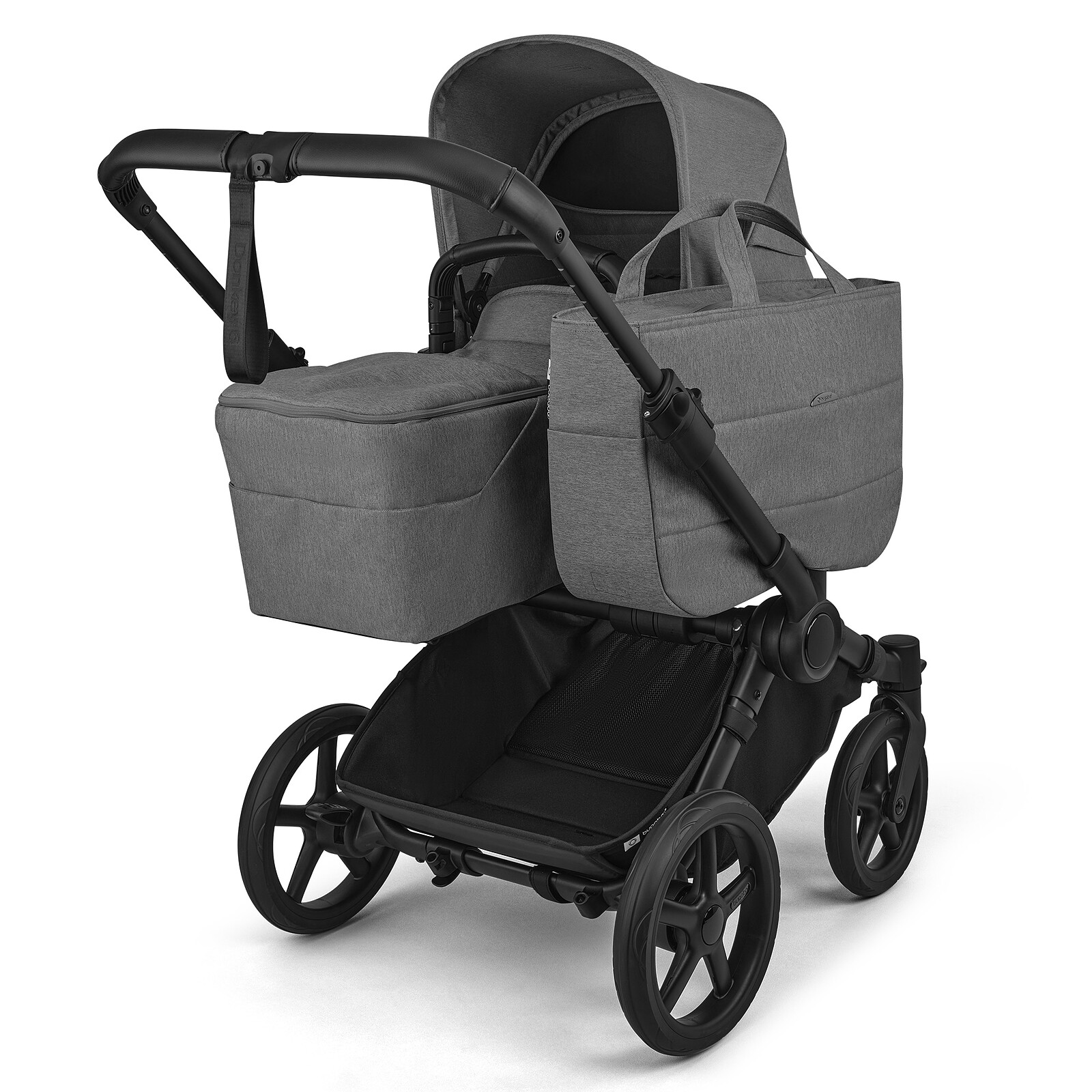 Poussette Donkey 6 Mono Complète - Moon Grey Bugaboo