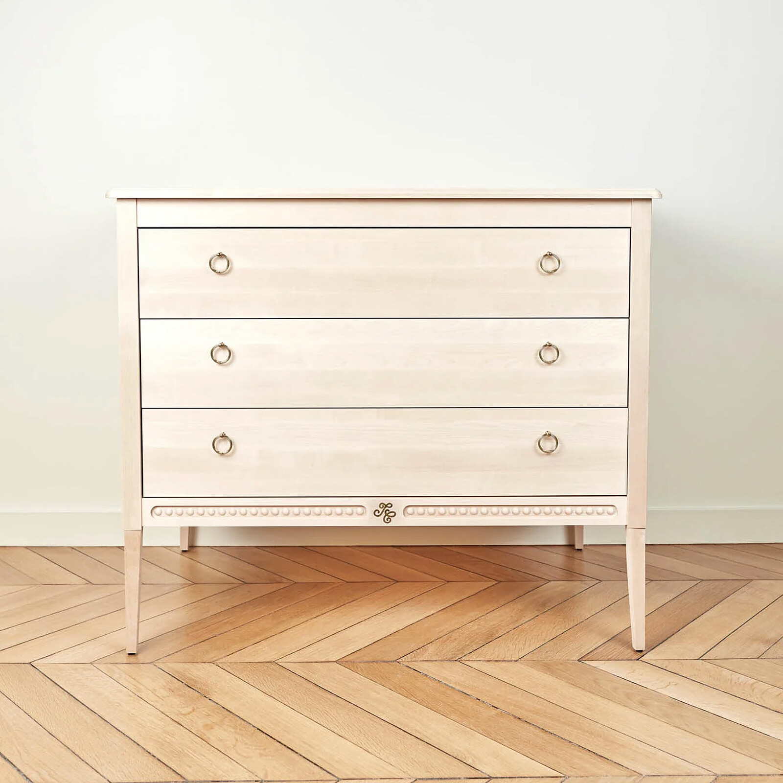 Commode et Plan à Langer Gustavienne - Naturel Tartine et Chocolat