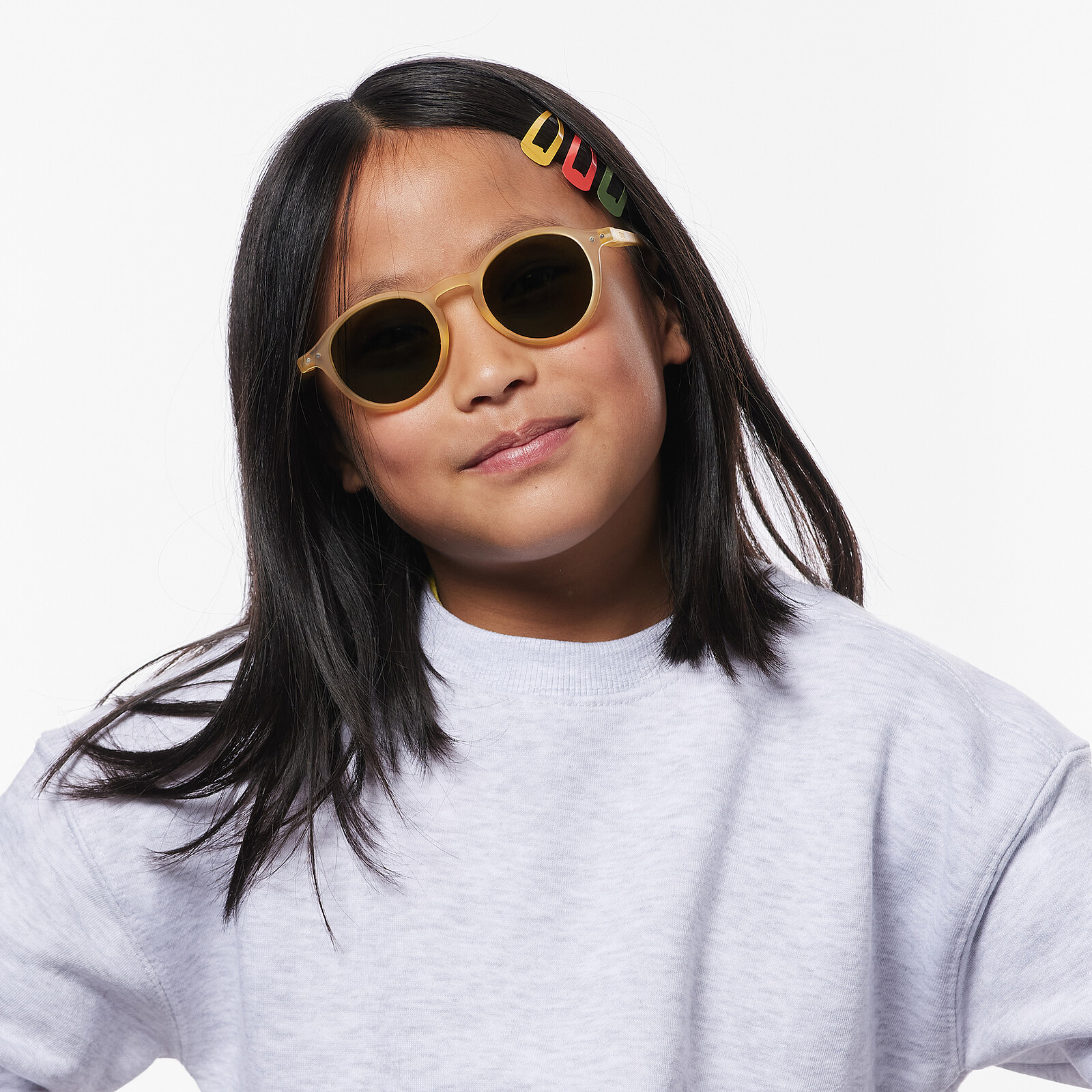 Avis Lunettes de Soleil Junior #D 7/11 Ans - Yellow Honey