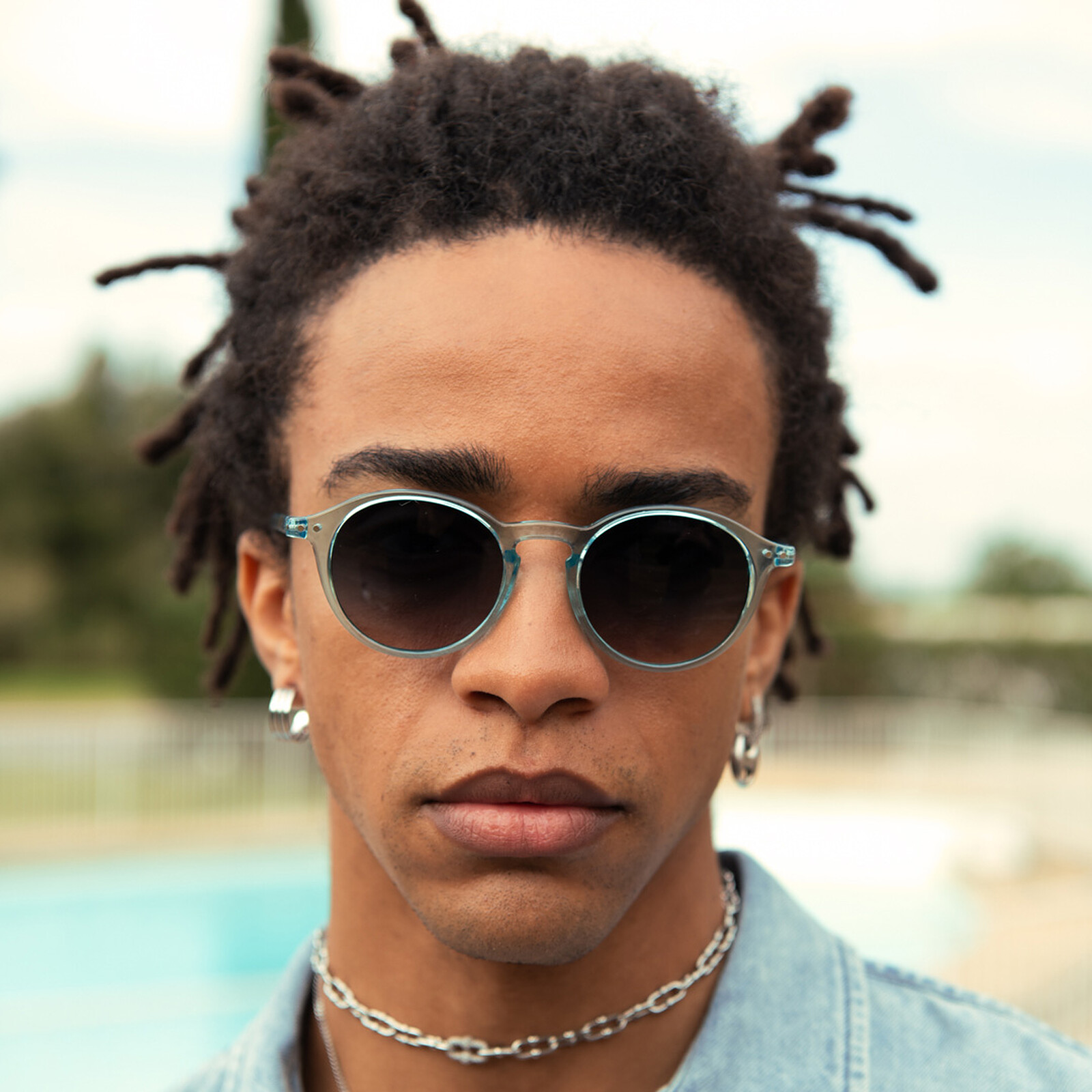 Achat Lunettes de Soleil Adulte #D - Turquoise Stone