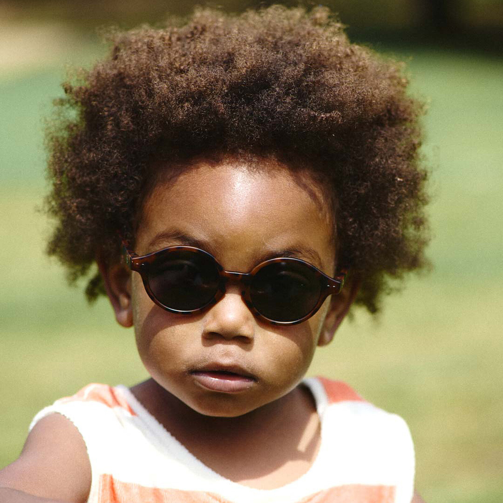 Lunettes de Soleil Baby #D 0/3 Ans - Tortoise pas cher