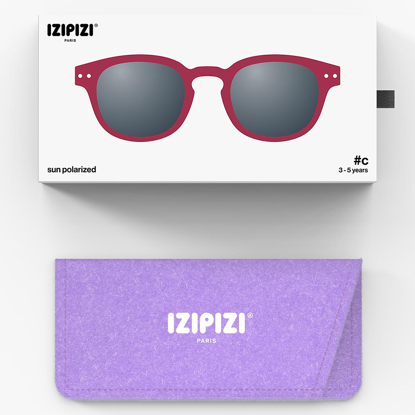 Lunettes de Soleil Kids #C 3/5 Ans - Cranberry pas cher