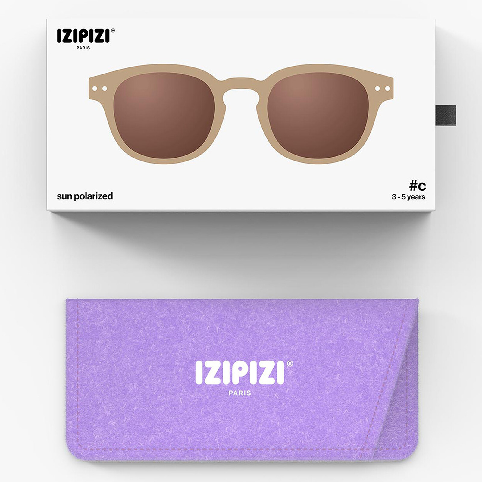 Lunettes de Soleil Kids #C 3/5 Ans - Macchiato pas cher