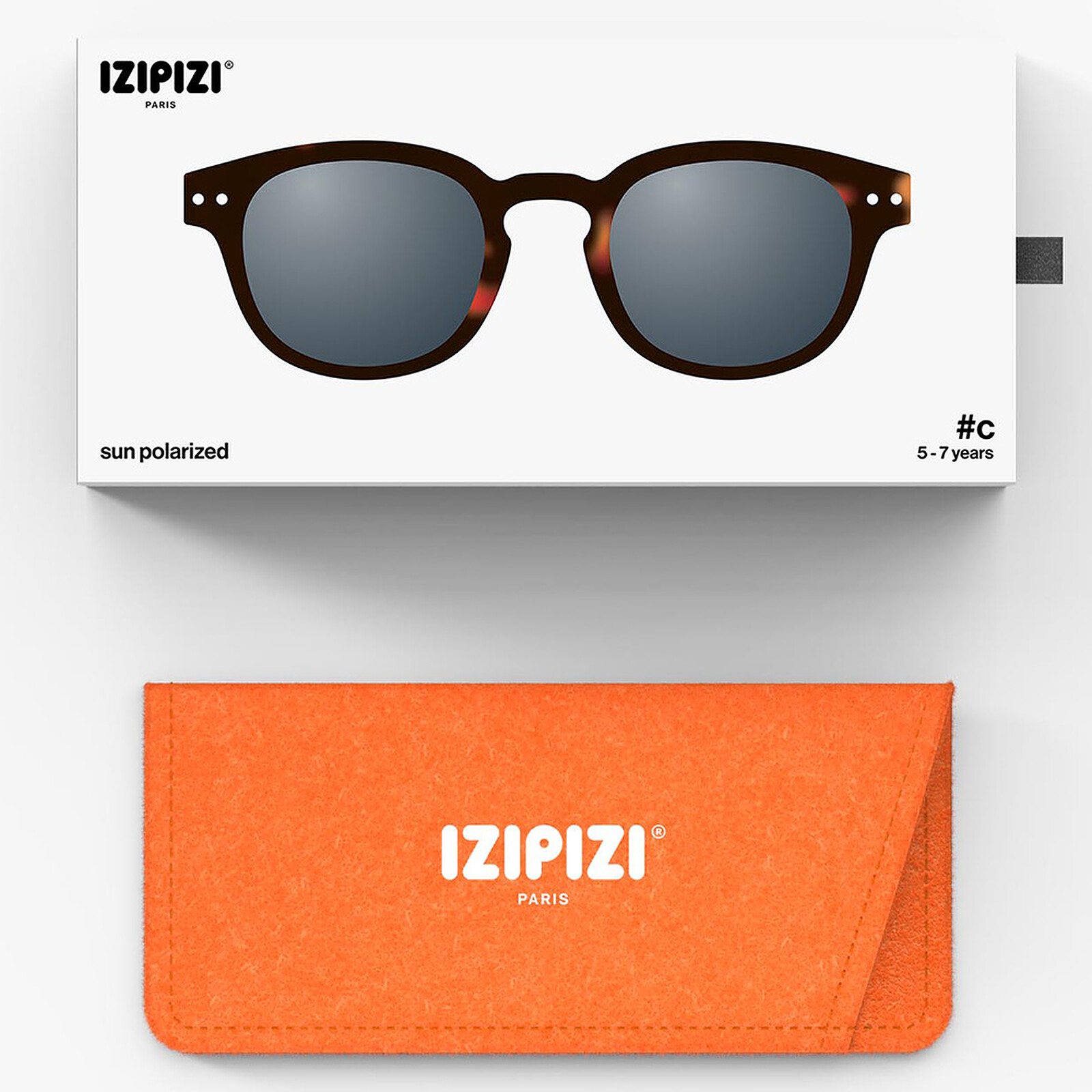 Lunettes de Soleil Kids #C 5/7 Ans - Tortoise pas cher