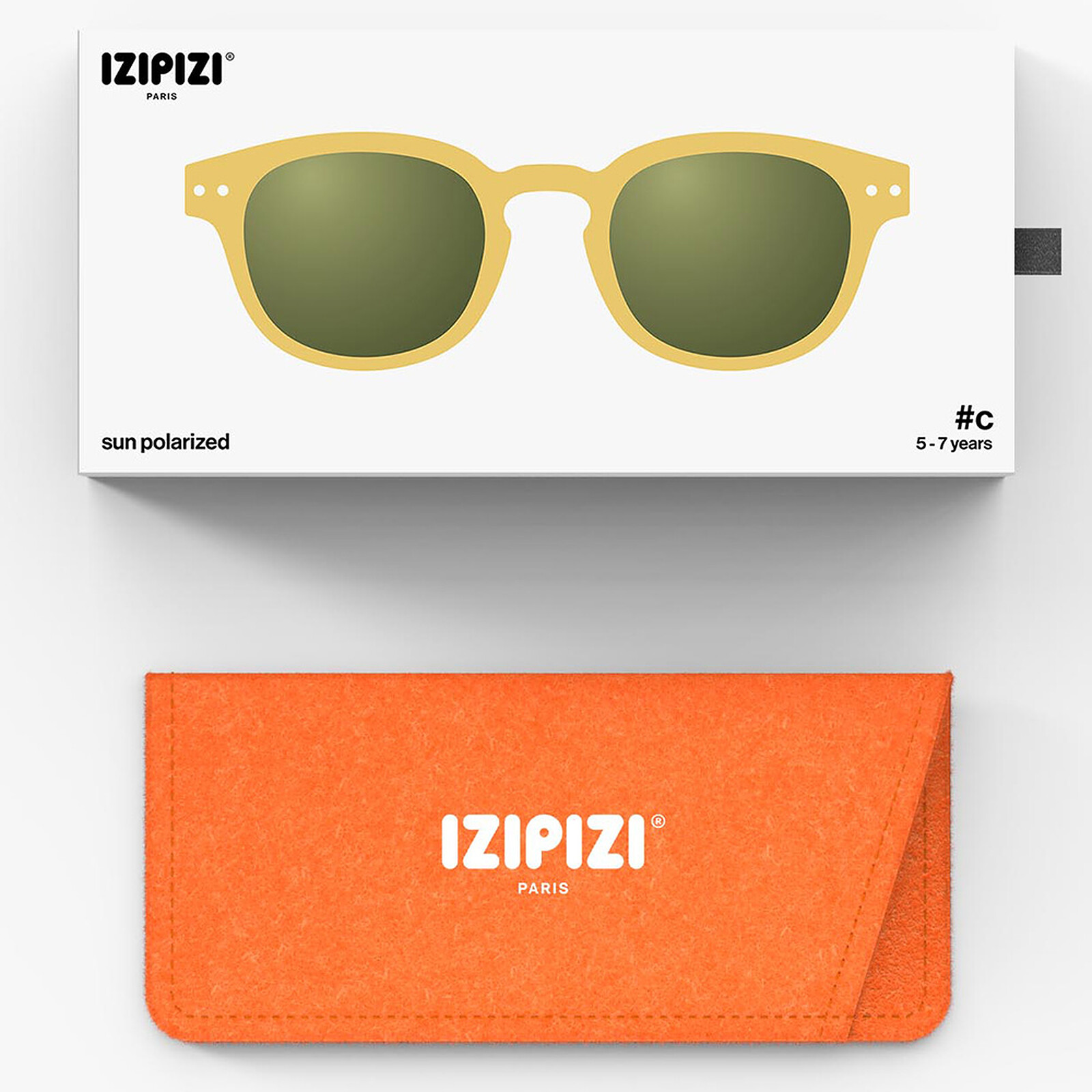 Lunettes de Soleil Kids #C 5/7 Ans - Yellow Honey pas cher