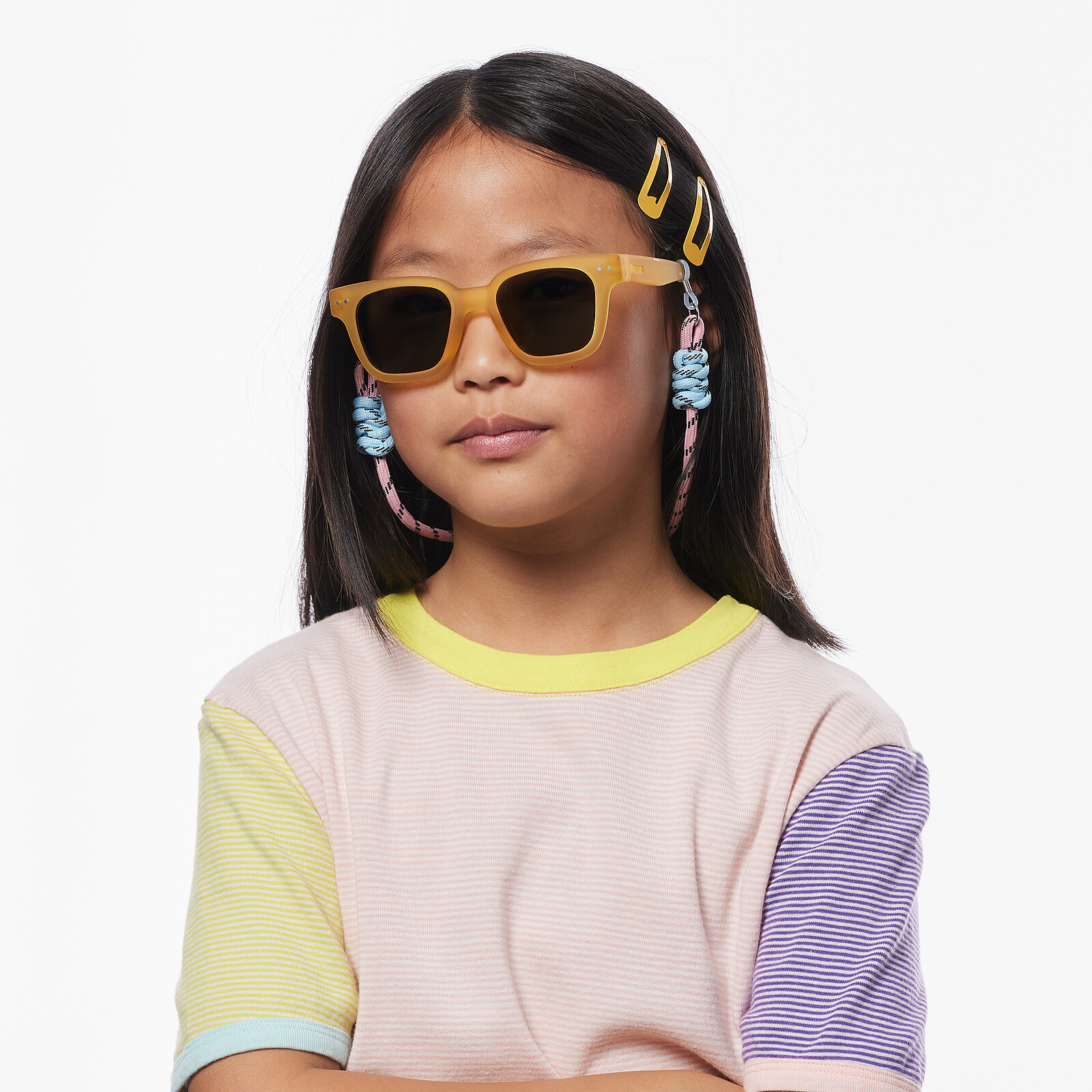 Lunettes de Soleil Junior #Road 7/11 Ans - Yellow Honey pas cher