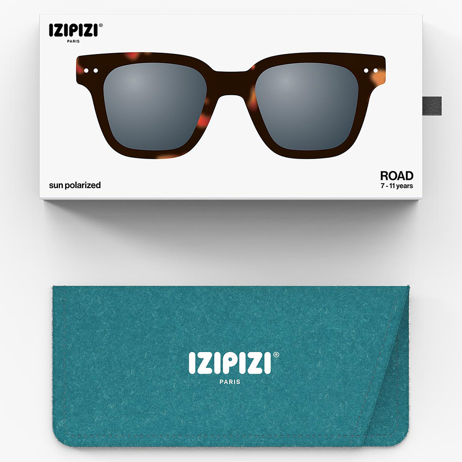 Lunettes de Soleil Junior #Road 7/11 Ans - Tortoise pas cher