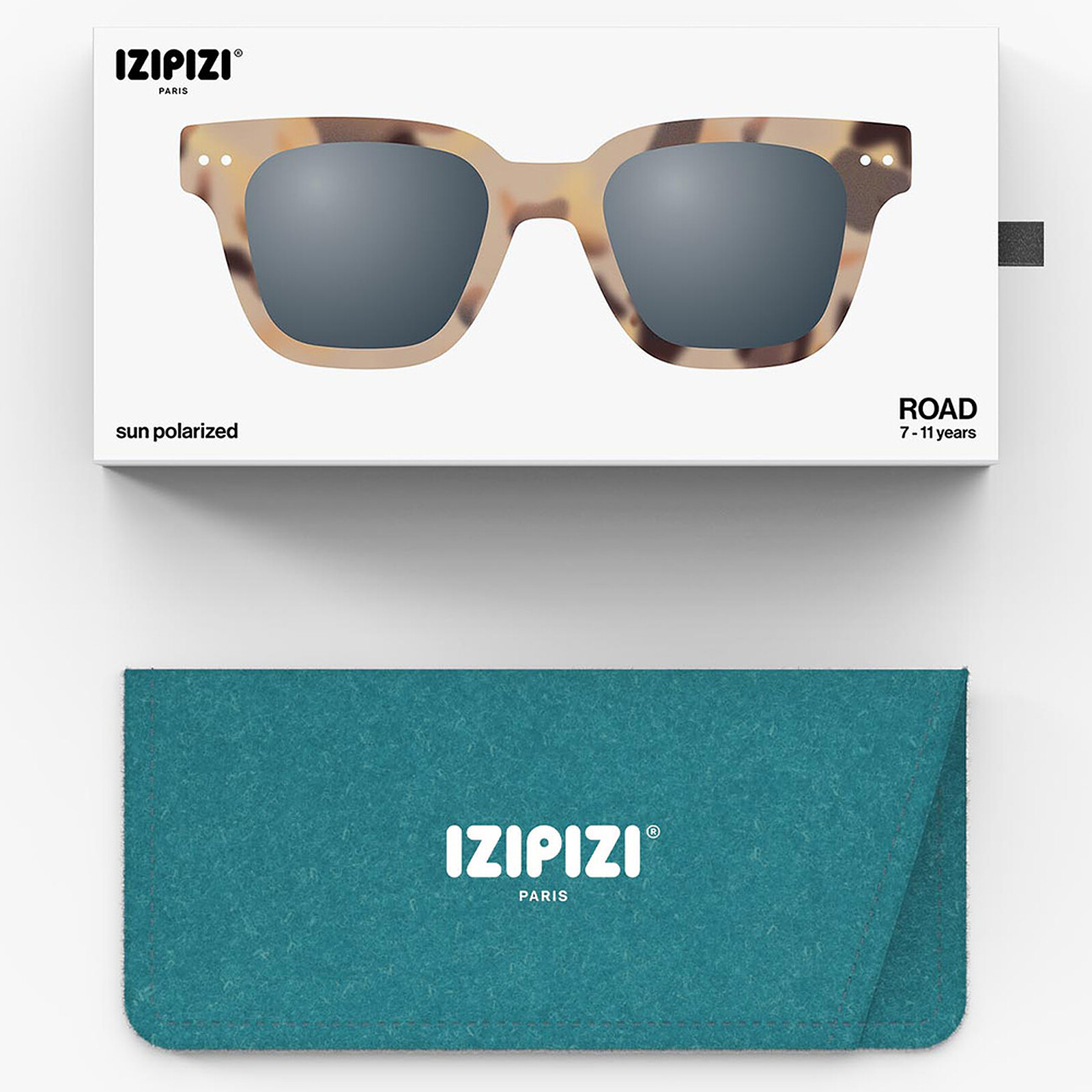 Lunettes de Soleil Junior #Road 7/11 Ans - Light Tortoise pas cher