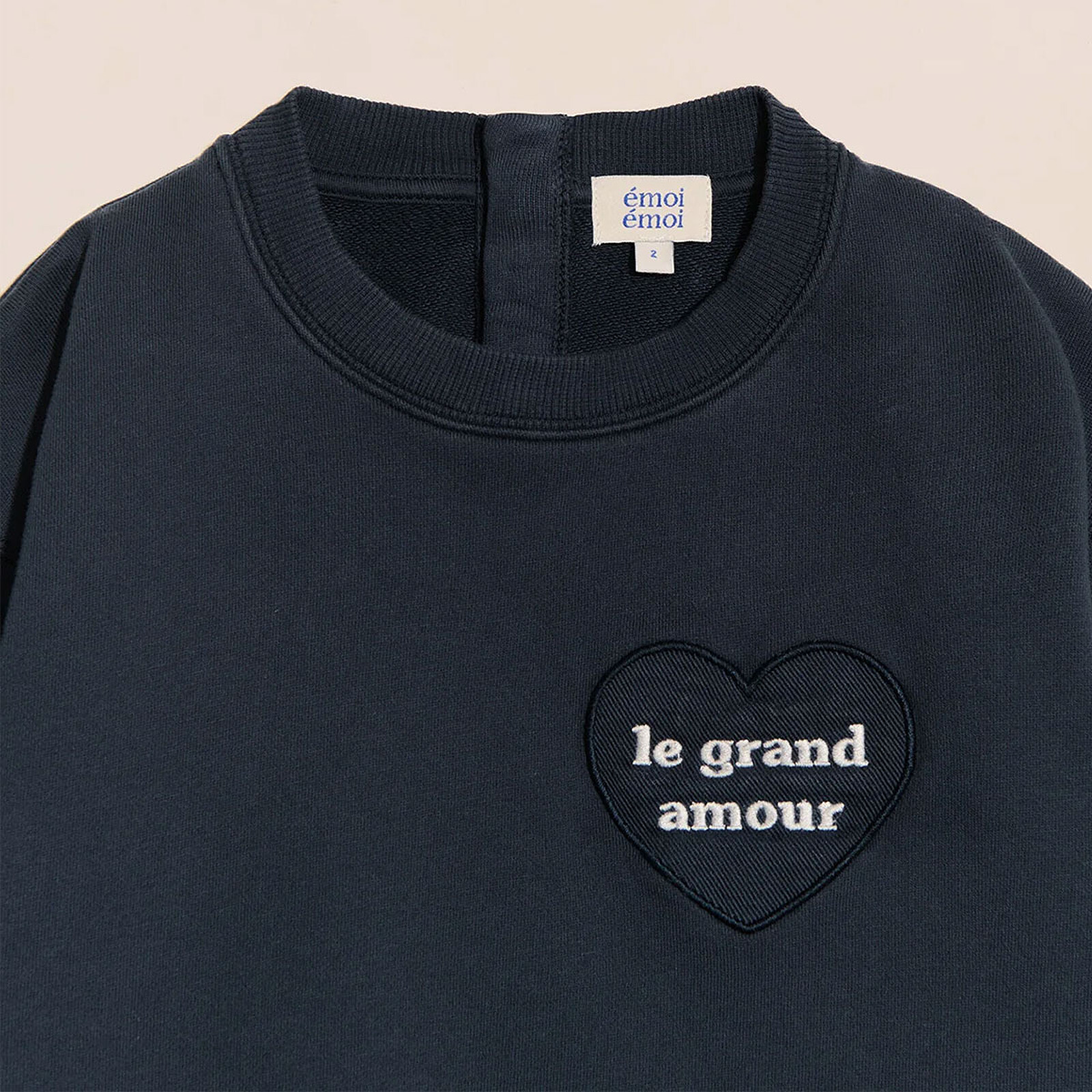 Avis Sweat Le Grand Amour Charbon - 4 Ans