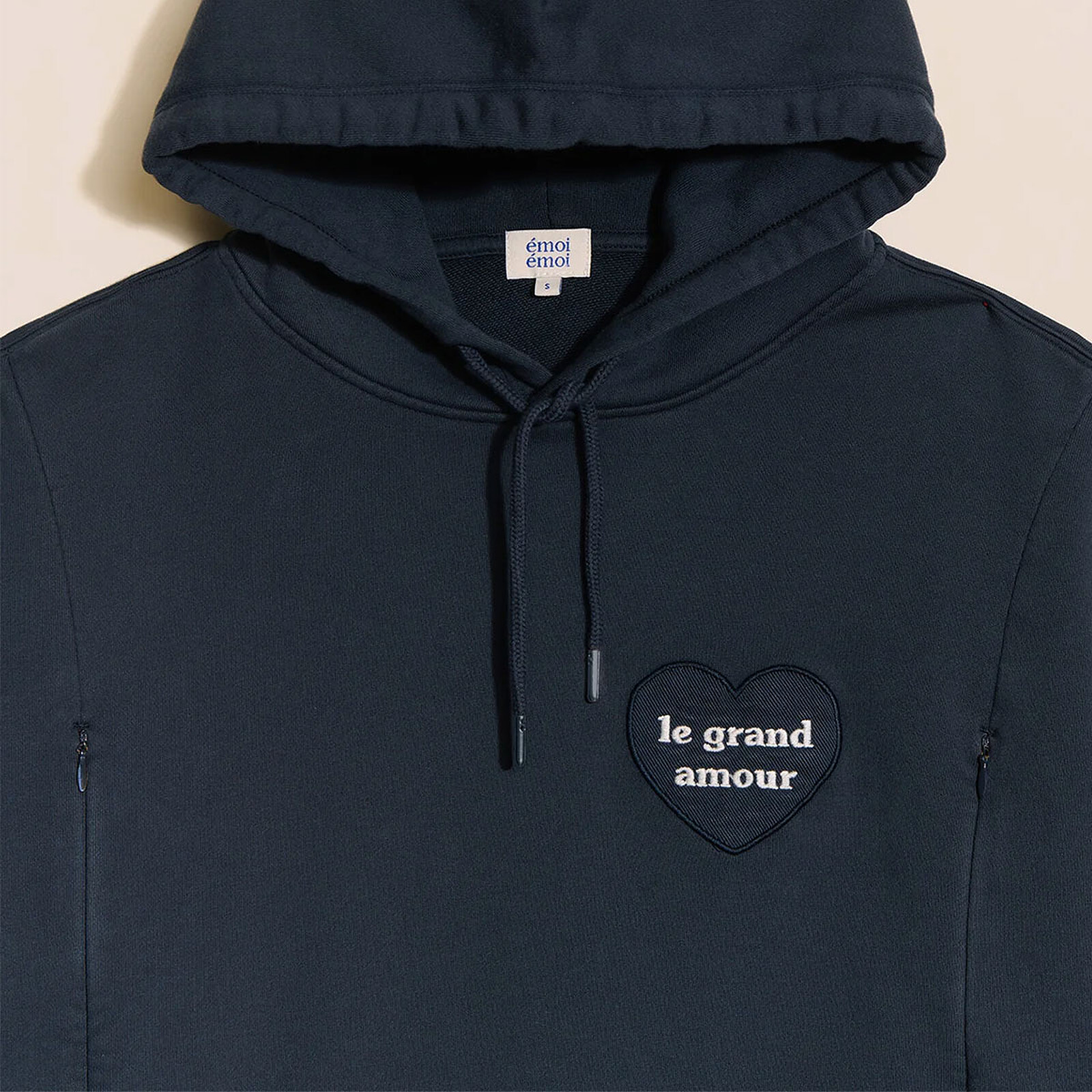 Hoodie d'Allaitement Le Grand Amour Charbon - XL pas cher