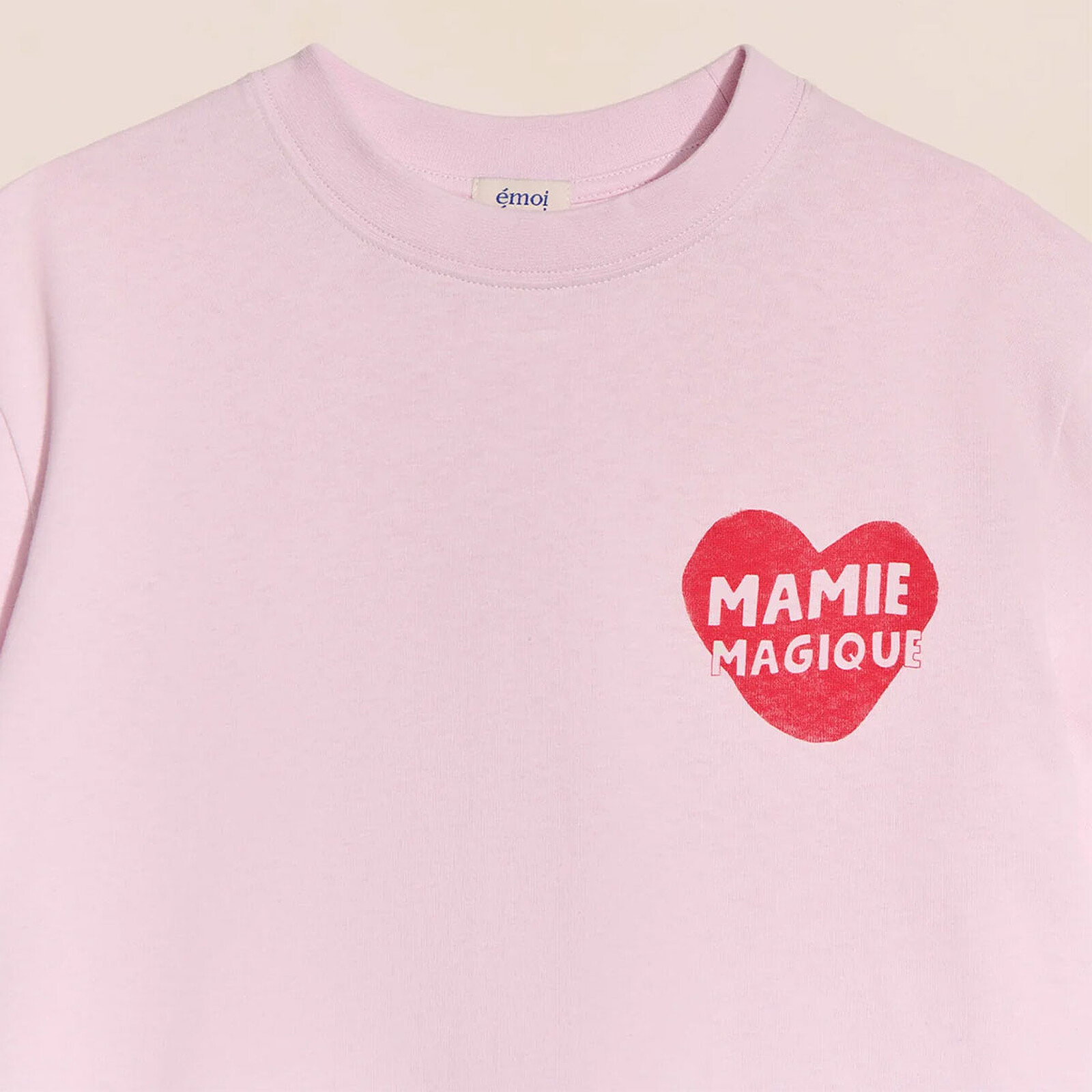 Avis T-shirt Mamie Magique Rose - S