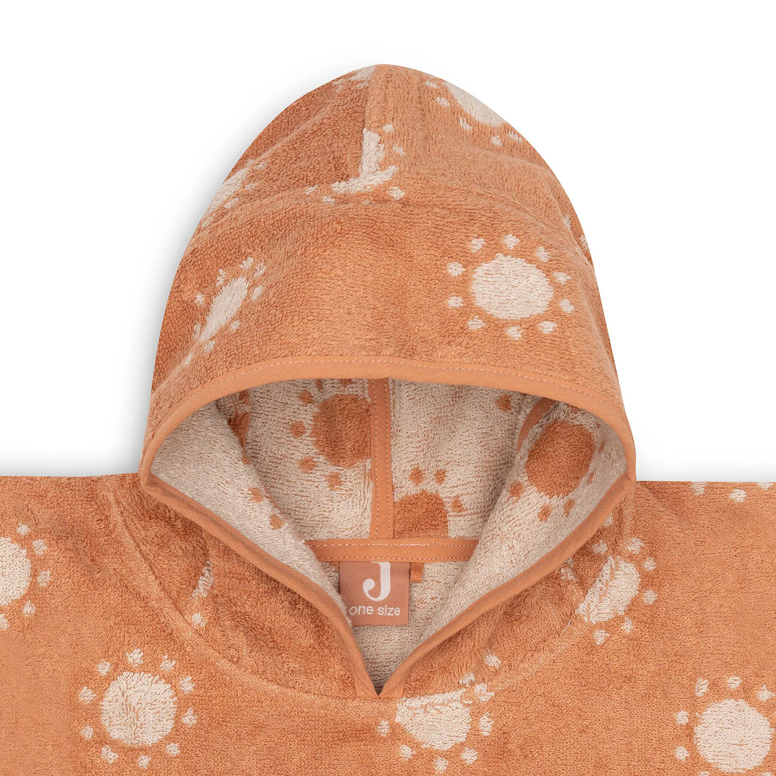 Poncho de Bain Eponge Jacquard Réversible - Sun Light Terra pas cher