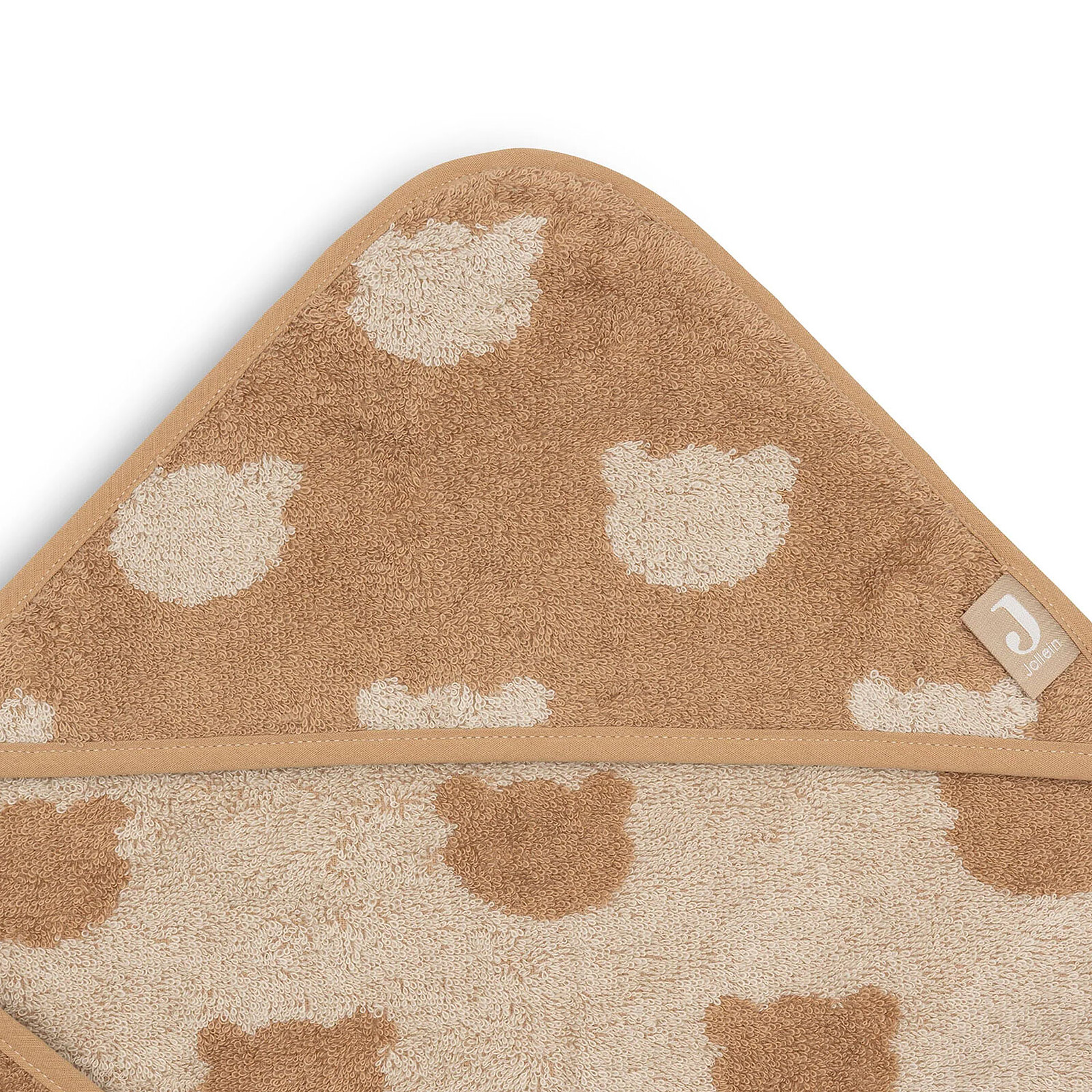 Achat Cape de Bain Eponge Jacquart - Teddy Bear Biscuit