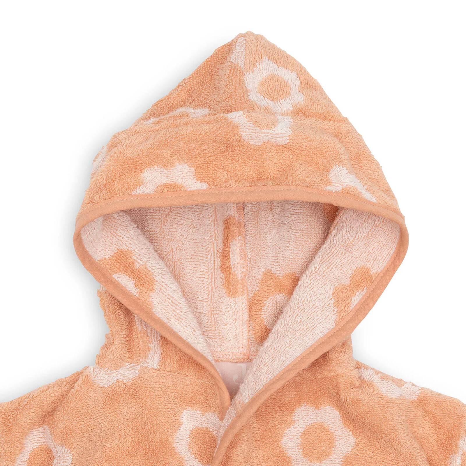 Achat Peignoir de Bain Eponge Jacquard Flower Blush - 1/2 Ans